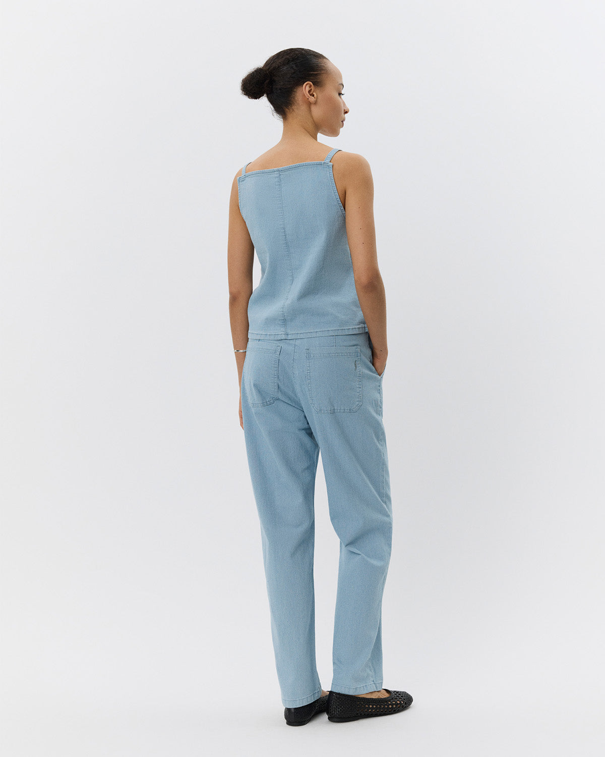 Sofie Schnoor WOMEN IRISHSW TROUSERS Trousers 5094 Light Blue striped