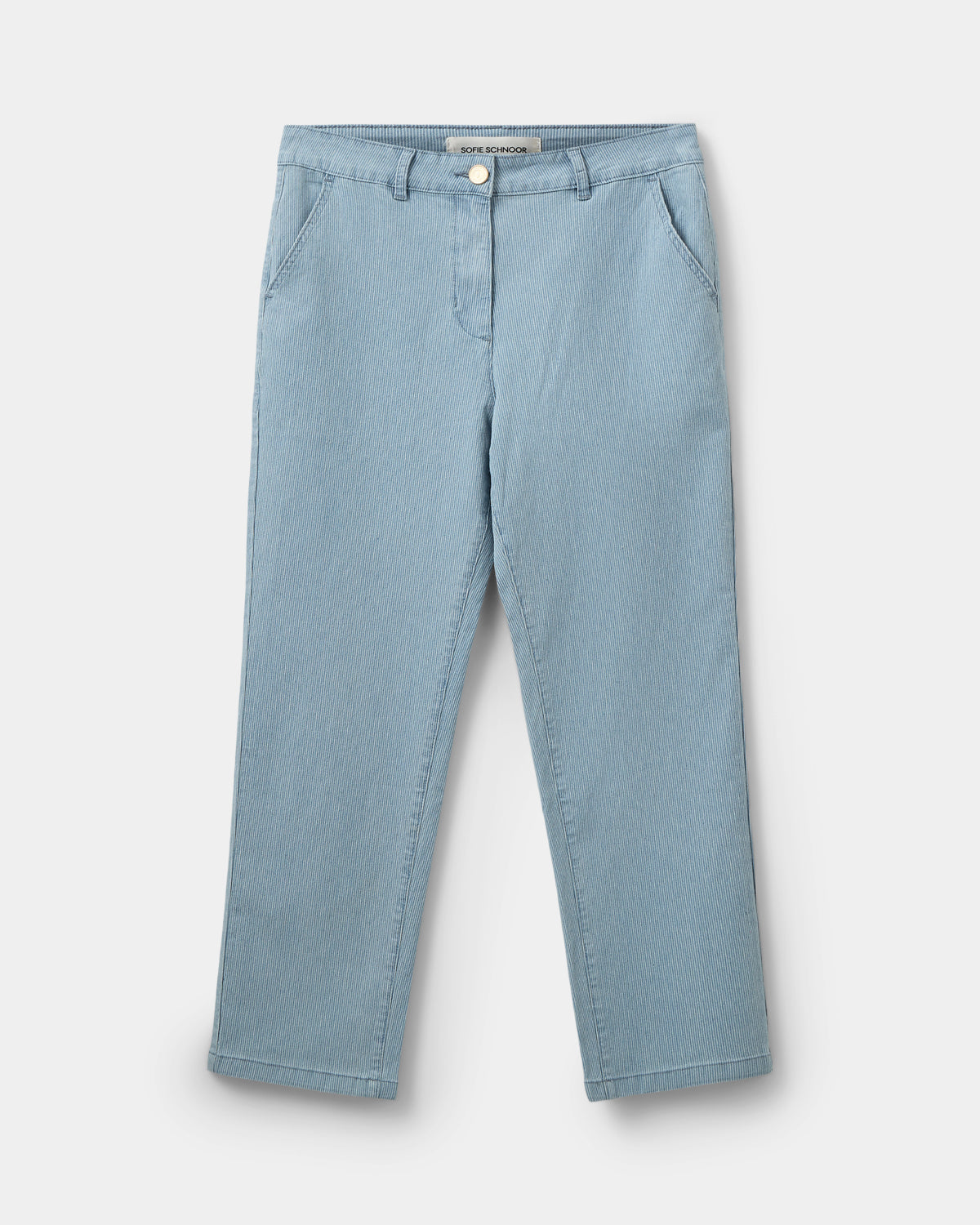 Sofie Schnoor WOMEN IRISHSW TROUSERS Trousers 5094 Light Blue striped