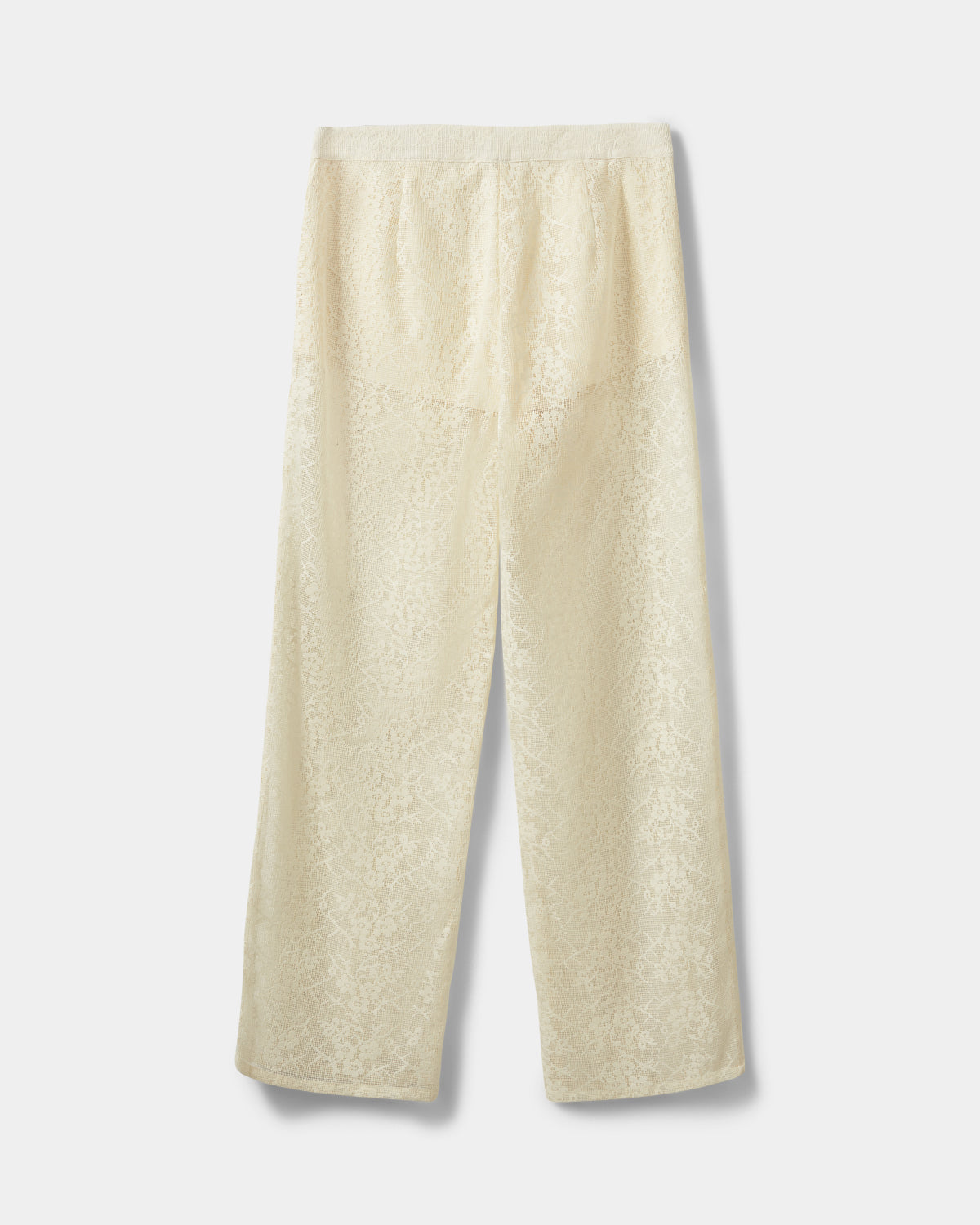 Sofie Schnoor WOMEN IVYSW CROCHET LACE TROUSERS Trousers 0159 Cream White