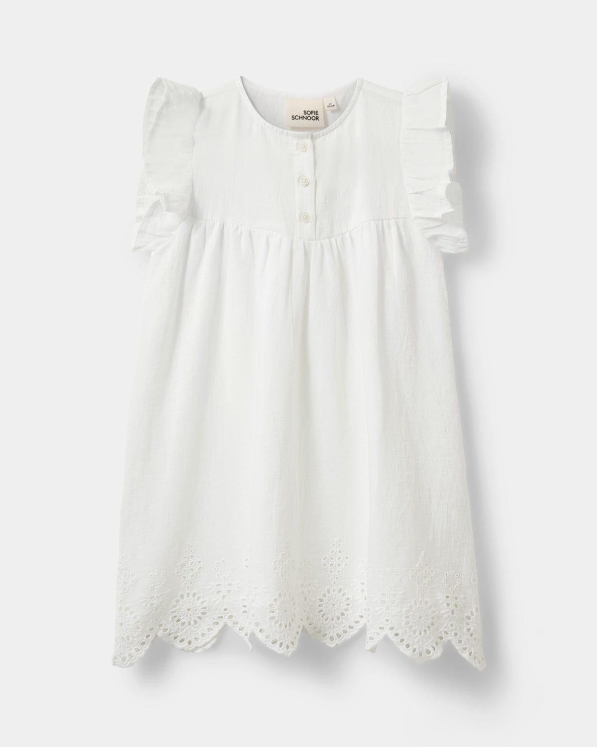 Sofie Schnoor KIDS IvaloKB Dress Dress 0124 Snow white