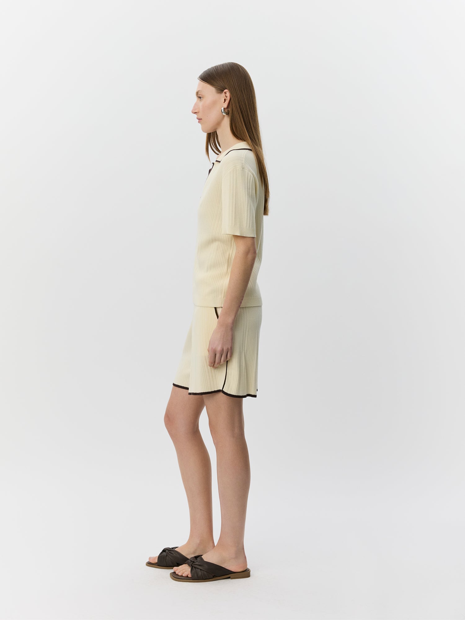 Sofie Schnoor WOMEN JAMIESW KNIT POLO Knit 0101 Off white