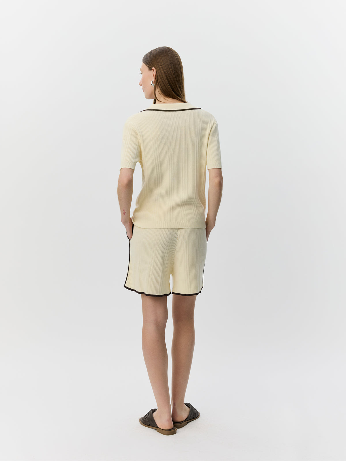 Sofie Schnoor WOMEN JAMIESW KNIT POLO Knit 0101 Off white