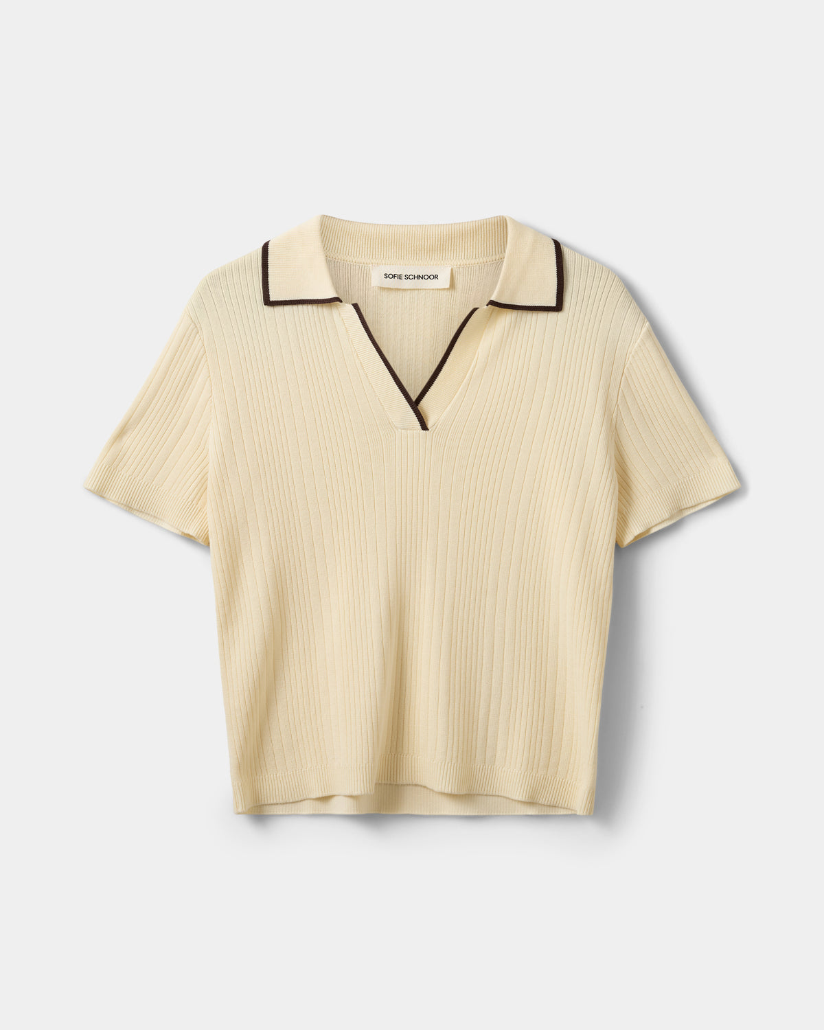 Sofie Schnoor WOMEN JAMIESW KNIT POLO Knit 0101 Off white