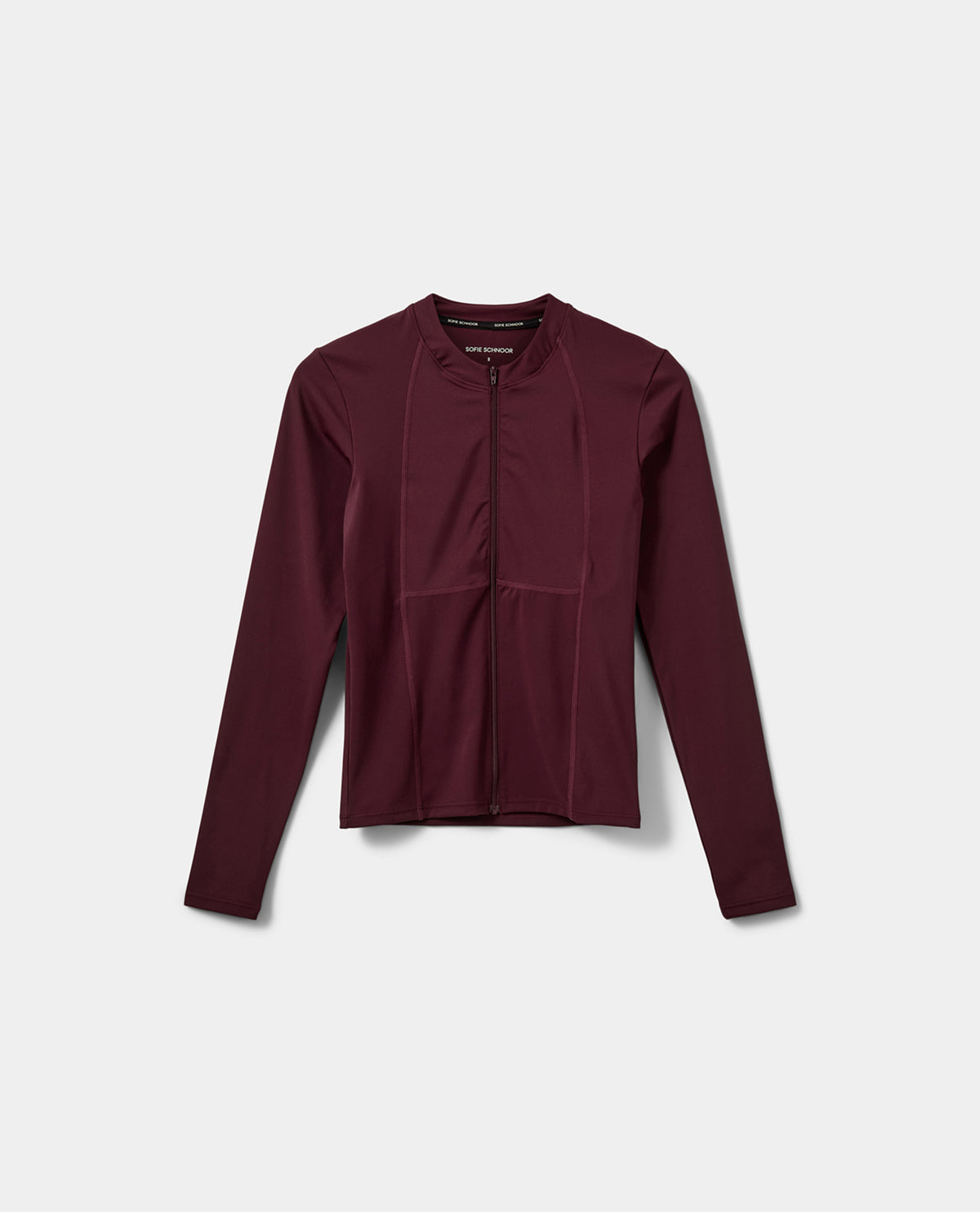 Sofie Schnoor SPORT JAYASPO ZIP BLOUSE Blouse 4067 Burgundy