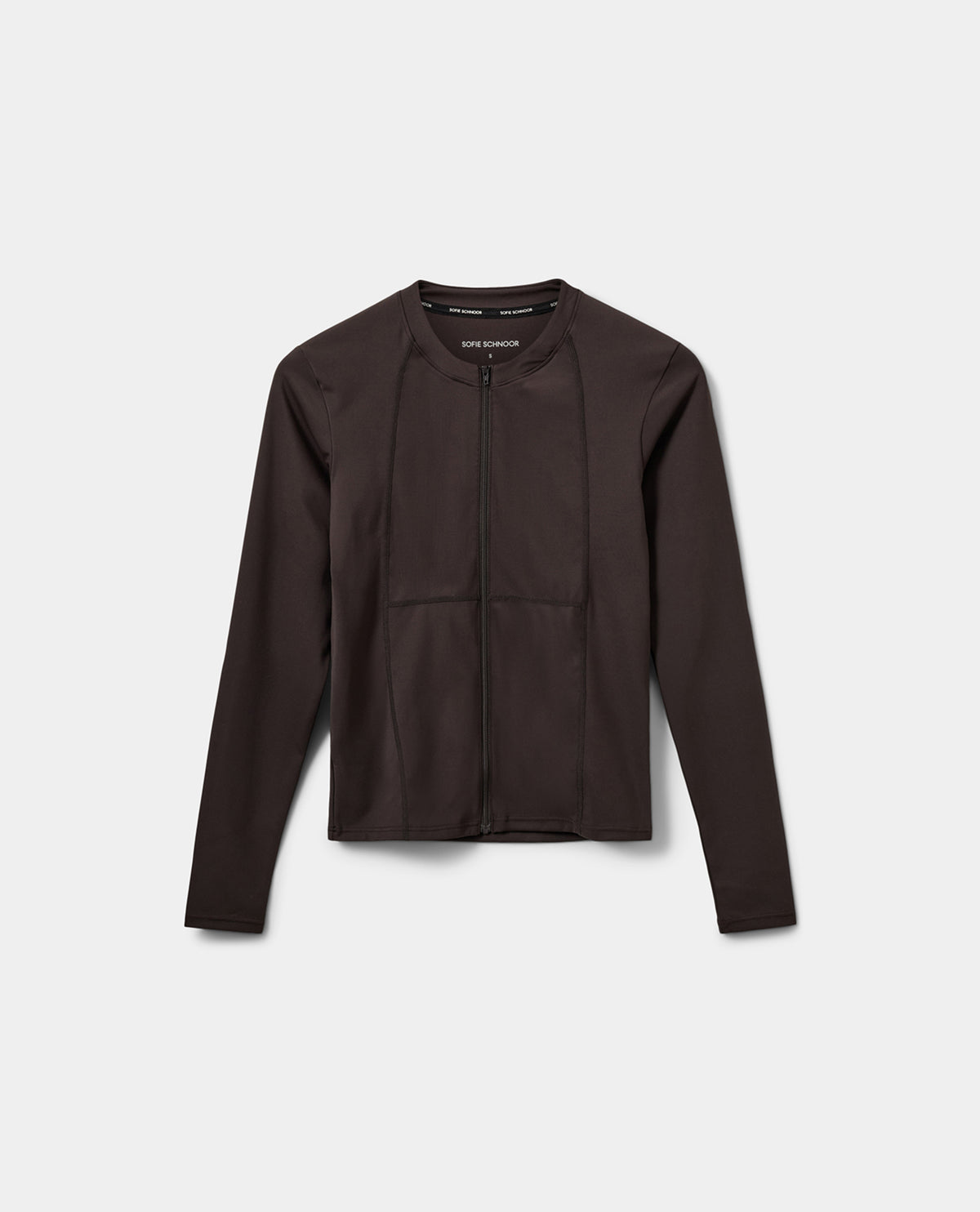 Sofie Schnoor SPORT JAYASPO ZIP BLOUSE Blouse 7025 Dark brown