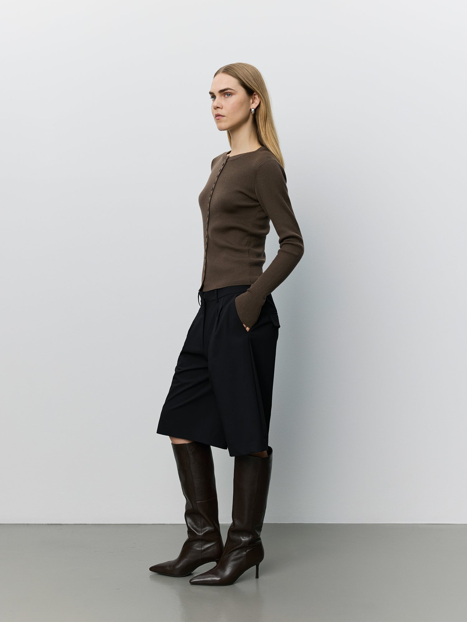 Sofie Schnoor WOMEN JULESSW KNIT CARDIGAN Cardigan 7052 Brown