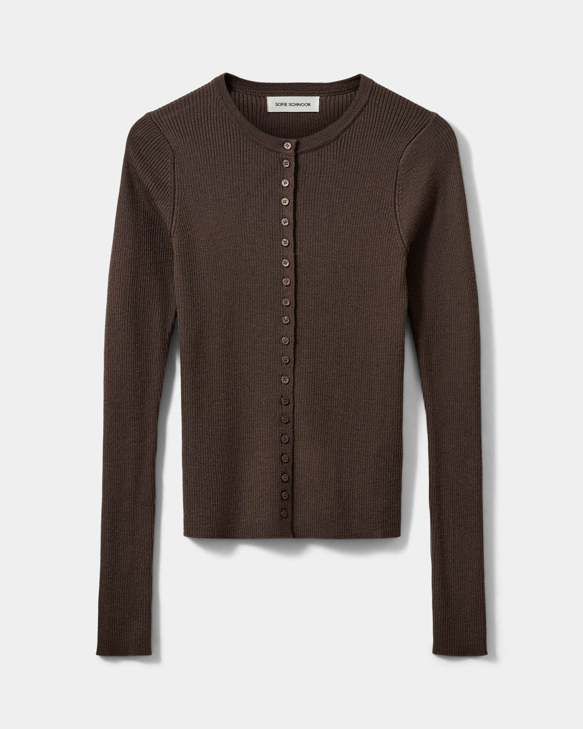 Sofie Schnoor WOMEN JULESSW KNIT CARDIGAN Cardigan 7052 Brown