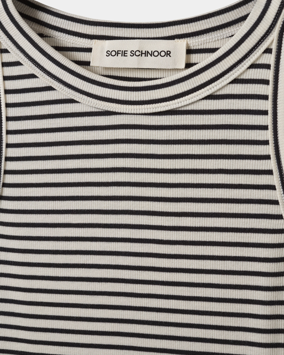Sofie Schnoor WOMEN JULLIESW STRIPE TOP Top 0104 Off white