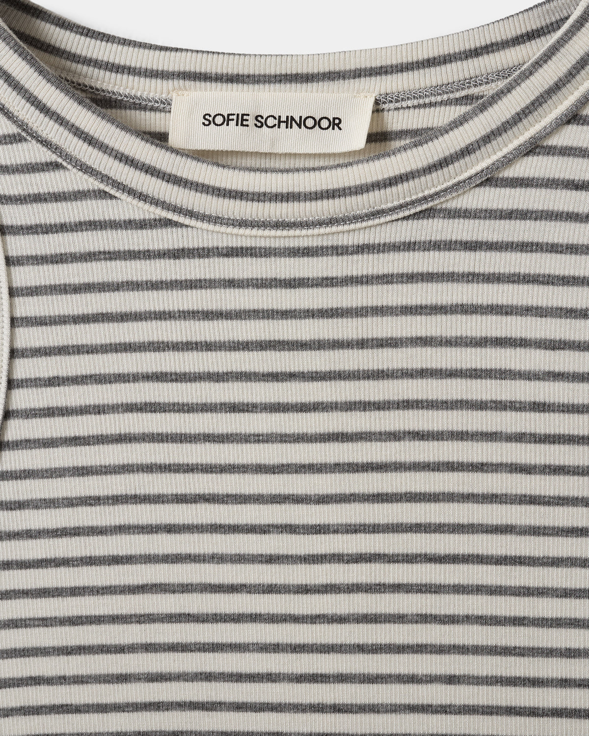 Sofie Schnoor WOMEN JULLIESW STRIPE TOP Top 8048 Grey Striped