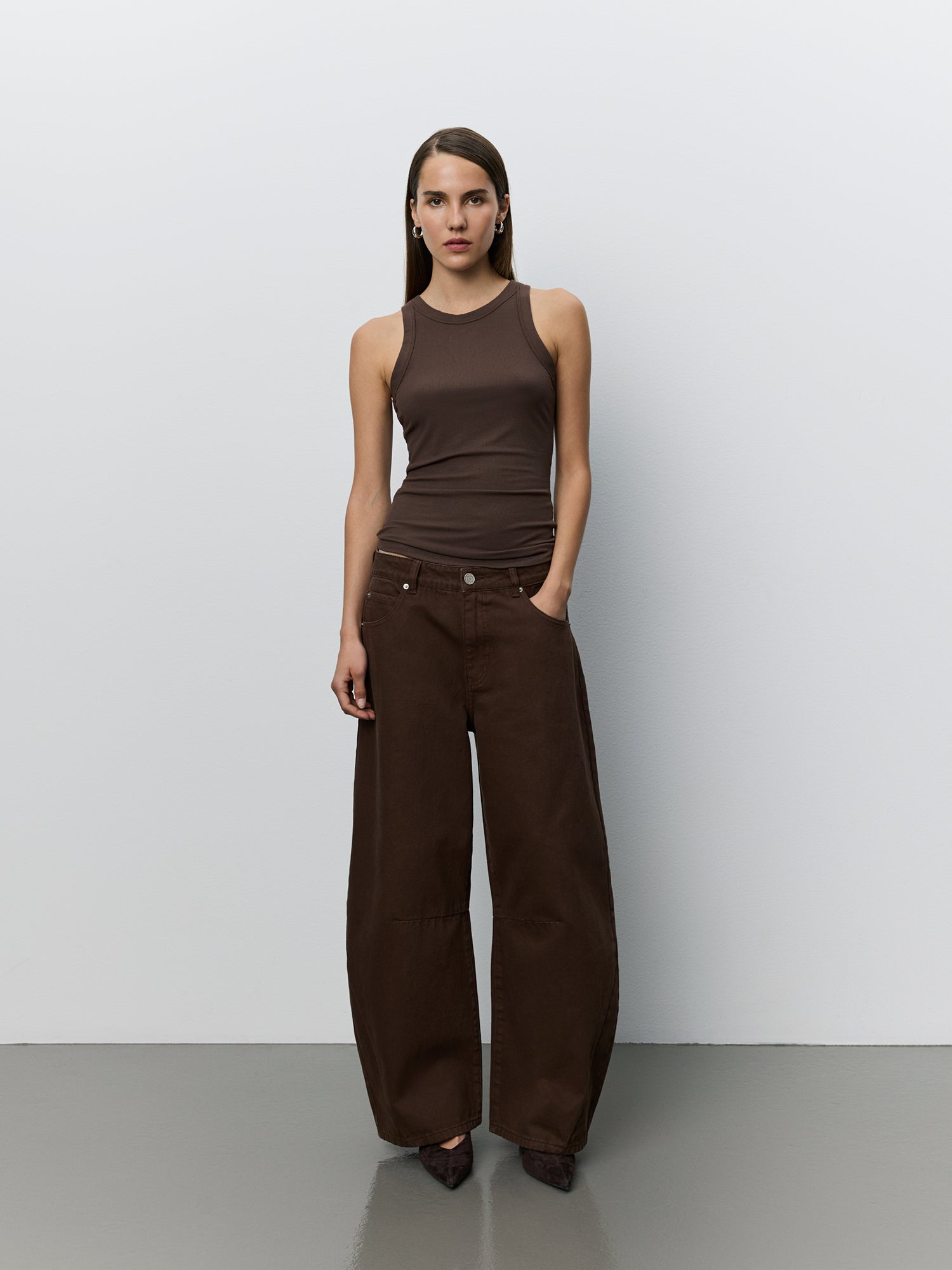 Sofie Schnoor WOMEN JULLIESW TOP Top 7129 Brown Fudge
