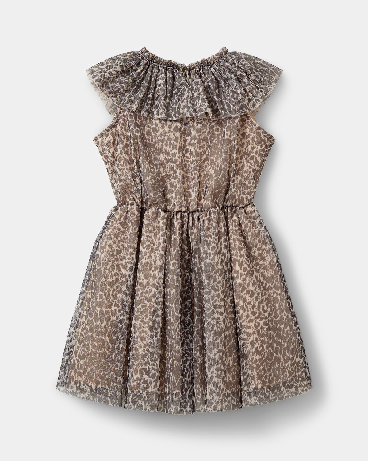 Sofie Schnoor KIDS JaimeKB Dress Dress 9140 AOP Leo Light Sand