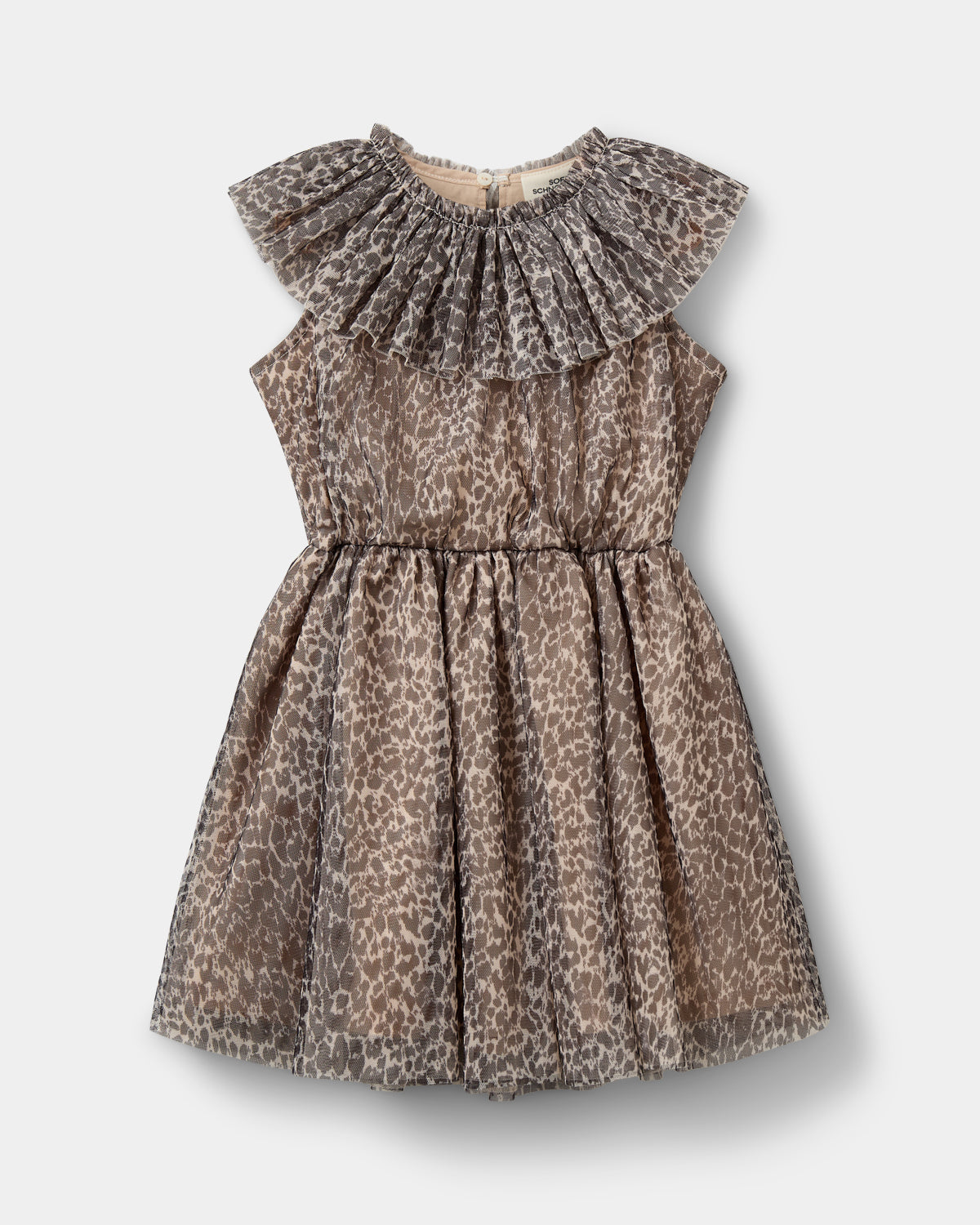 Sofie Schnoor KIDS JaimeKB Dress Dress 9140 AOP Leo Light Sand