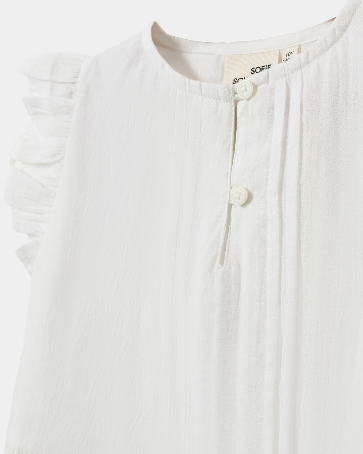 Sofie Schnoor KIDS JuiletteKB Blouse Blouse 0124 Snow white