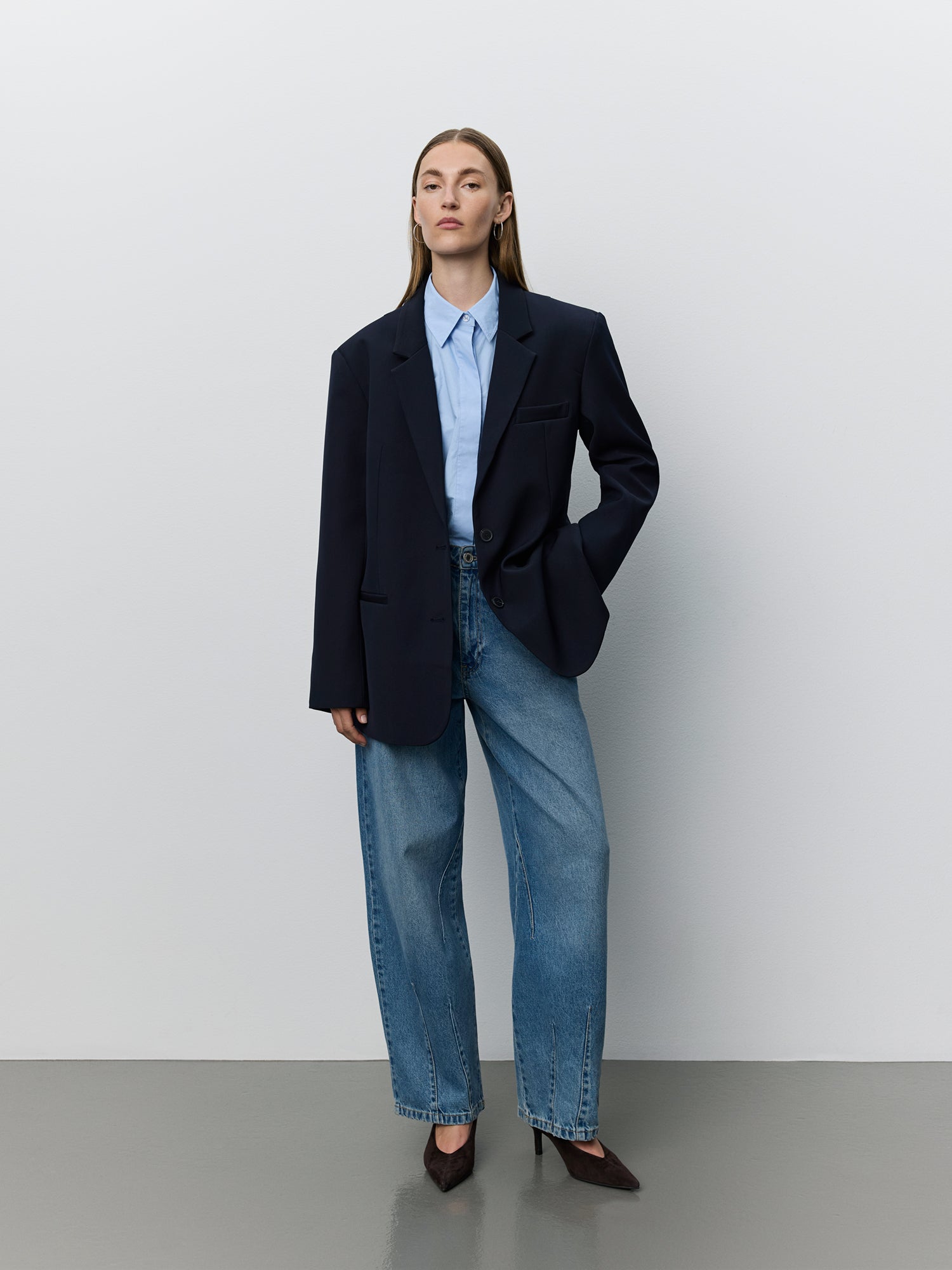 Sofie Schnoor WOMEN KAISW OVERSIZE BLAZER Blazer 5113 Navy