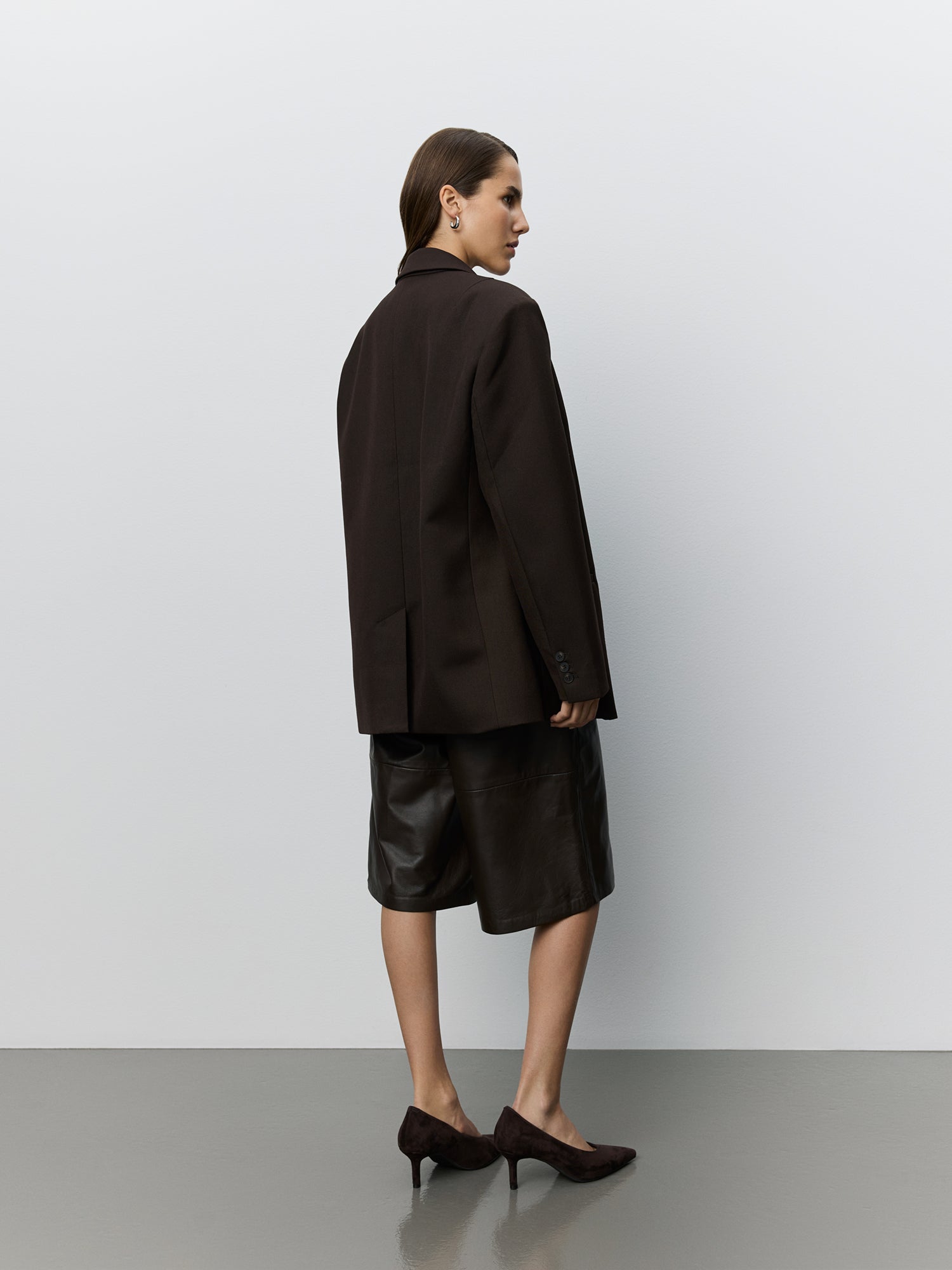 Sofie Schnoor WOMEN KAISW OVERSIZE BLAZER Blazer 7025 Dark brown
