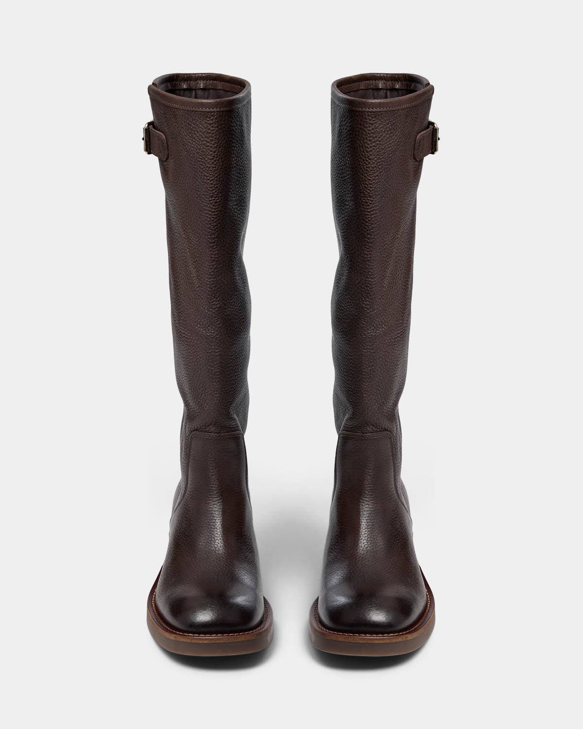 Sofie Schnoor WOMEN KNEE HIGH LEATHER BOOT Boot 7080 Dark brown