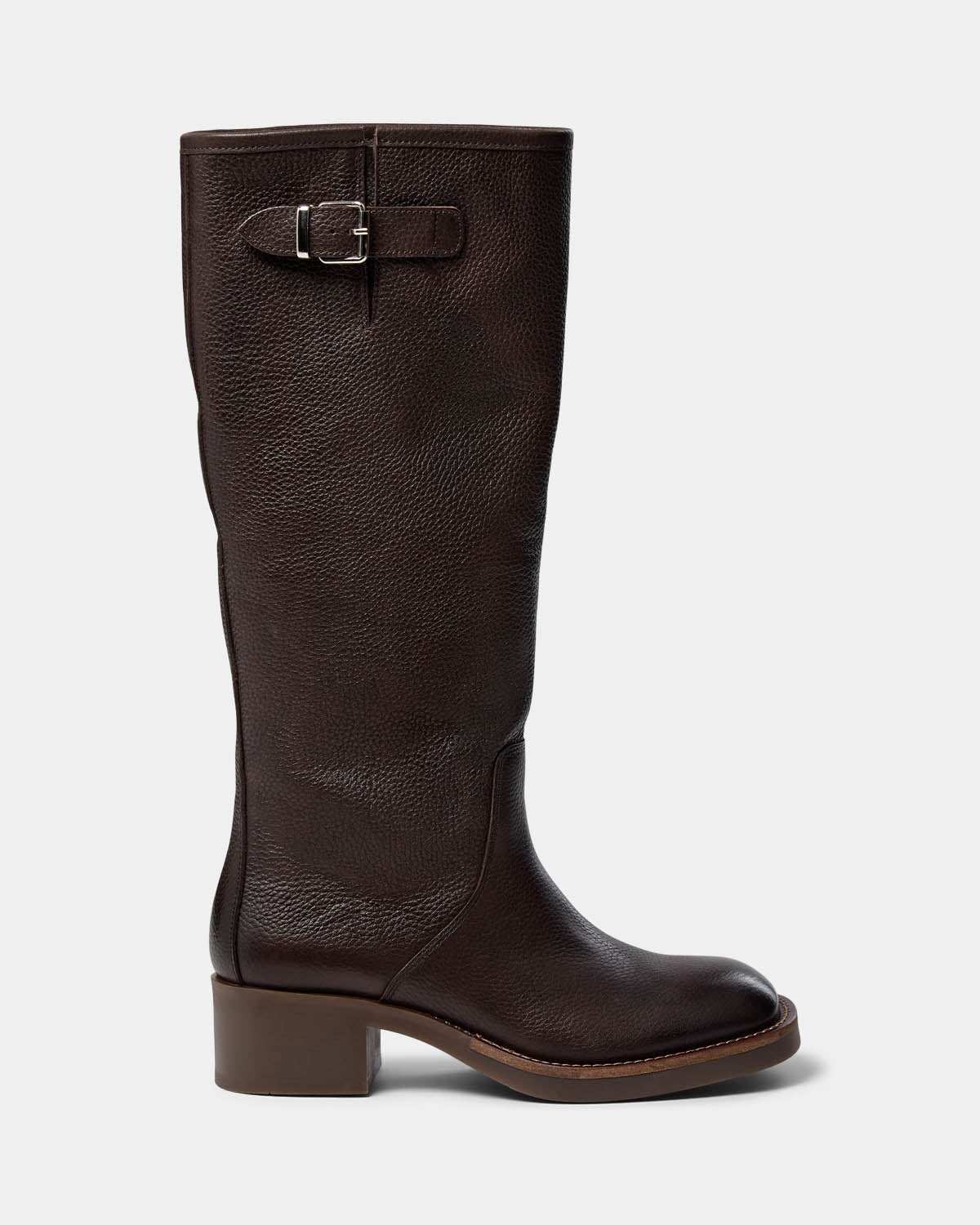 Sofie Schnoor WOMEN KNEE HIGH LEATHER BOOT Boot 7080 Dark brown