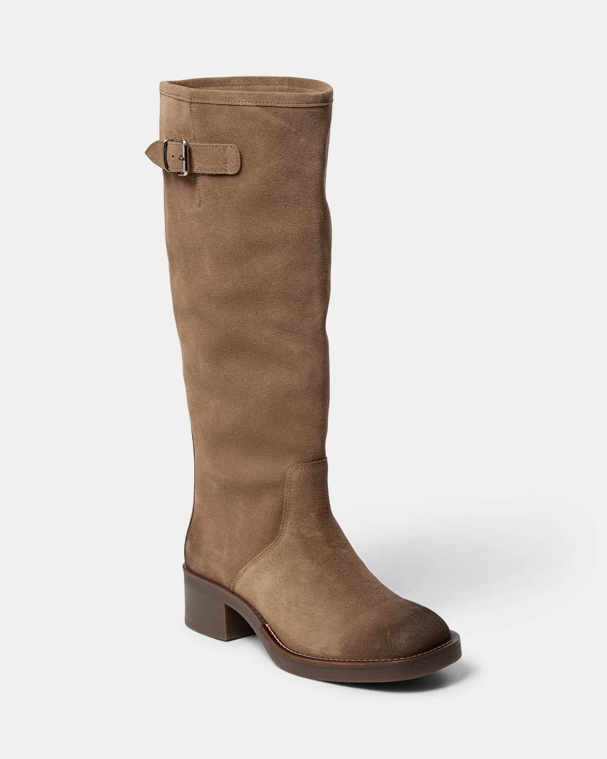 Sofie Schnoor WOMEN KNEE HIGH SUEDE BOOT Boot 7042 Dark sand