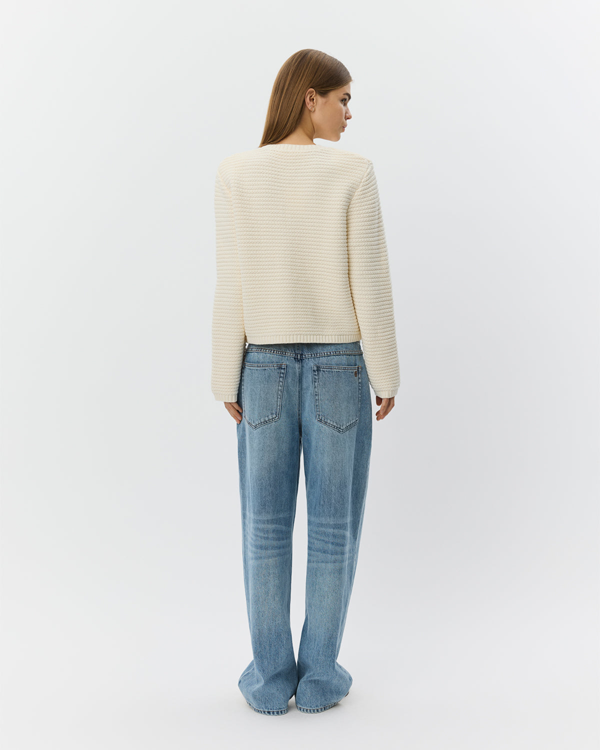 Sofie Schnoor WOMEN KYRASW KNIT CARDIGAN Cardigan 0101 Off white