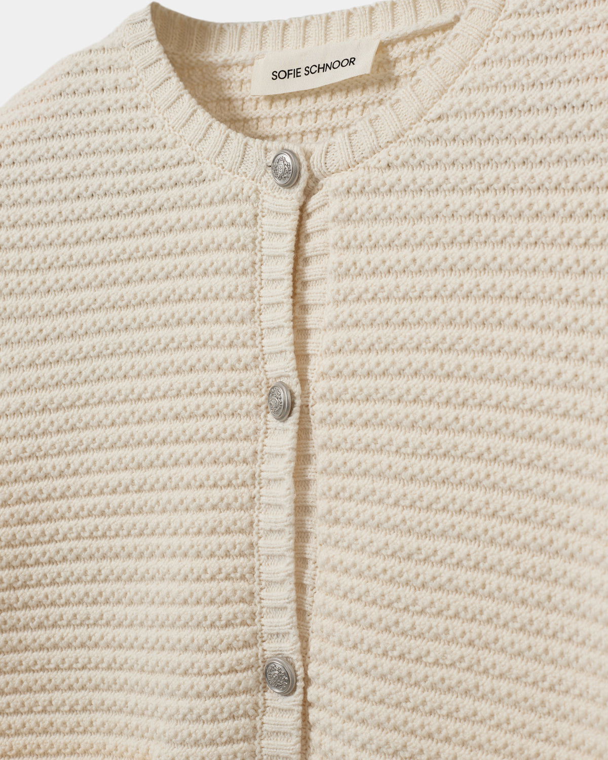 Sofie Schnoor WOMEN KYRASW KNIT CARDIGAN Cardigan 0101 Off white