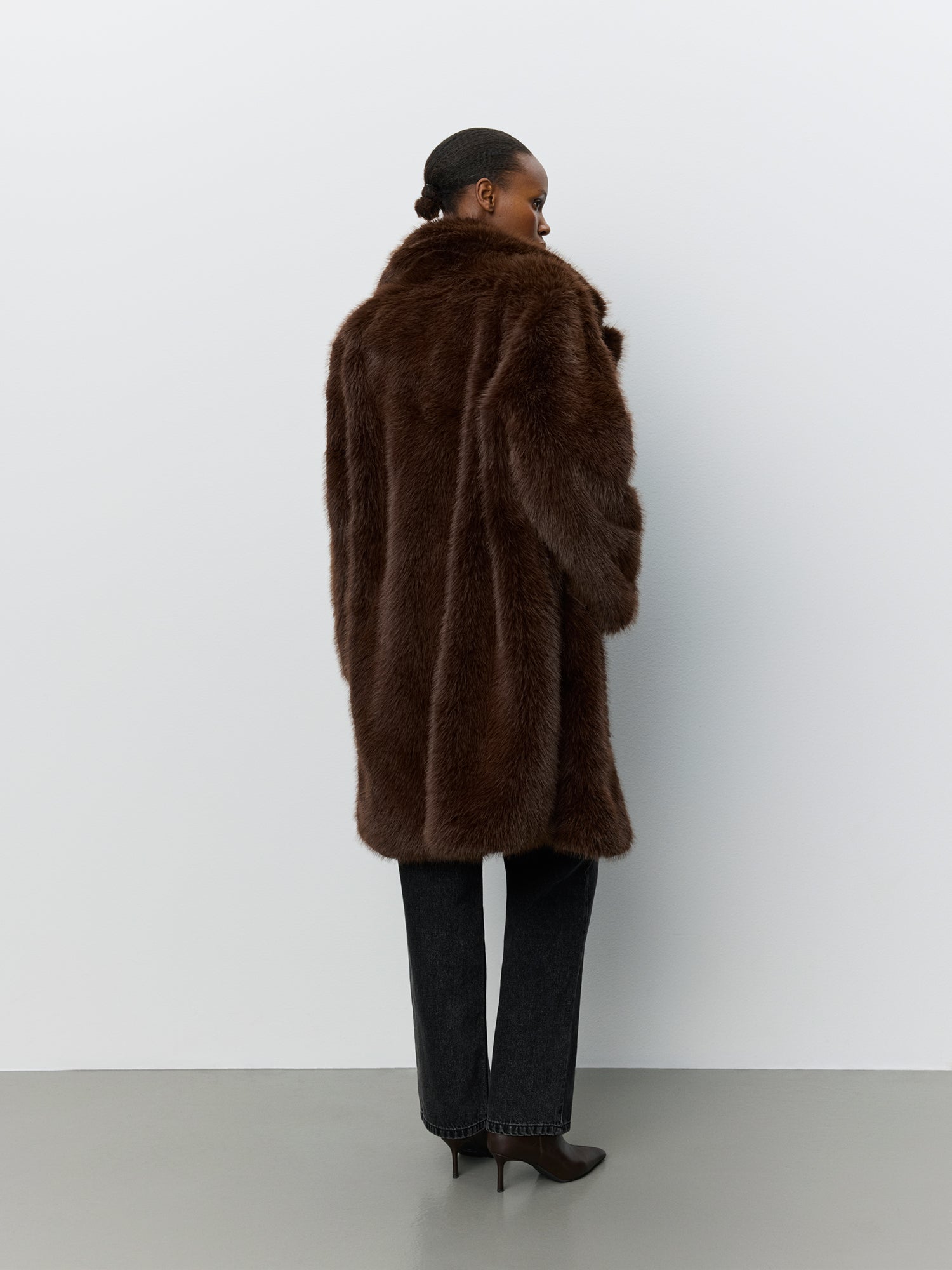 Sofie Schnoor WOMEN LARISSASW FAUX FUR JACKET Jacket 7052 Brown