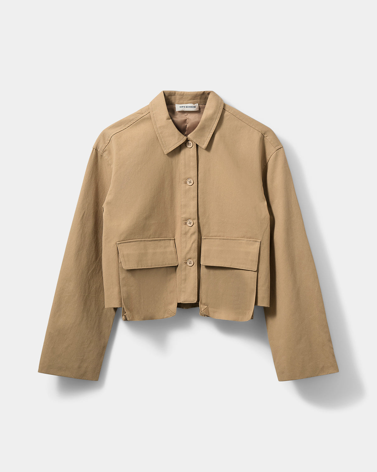 Sofie Schnoor WOMEN LARKSW SHORT SHIRT JACKET Jacket 7012 Camel