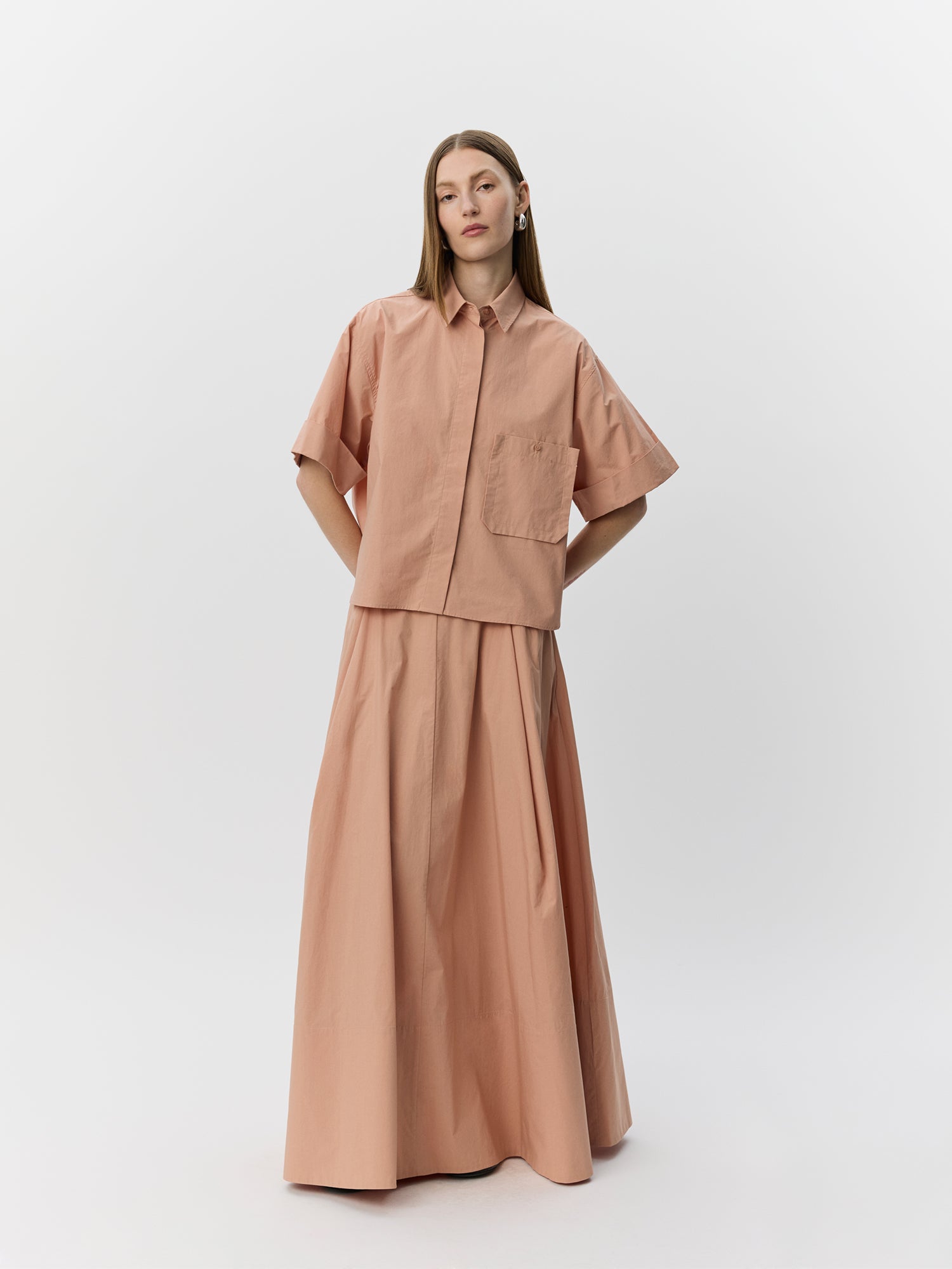 Sofie Schnoor WOMEN LEANASW SHORT SLEEVE SHIRT Shirt 7160 Café Crème