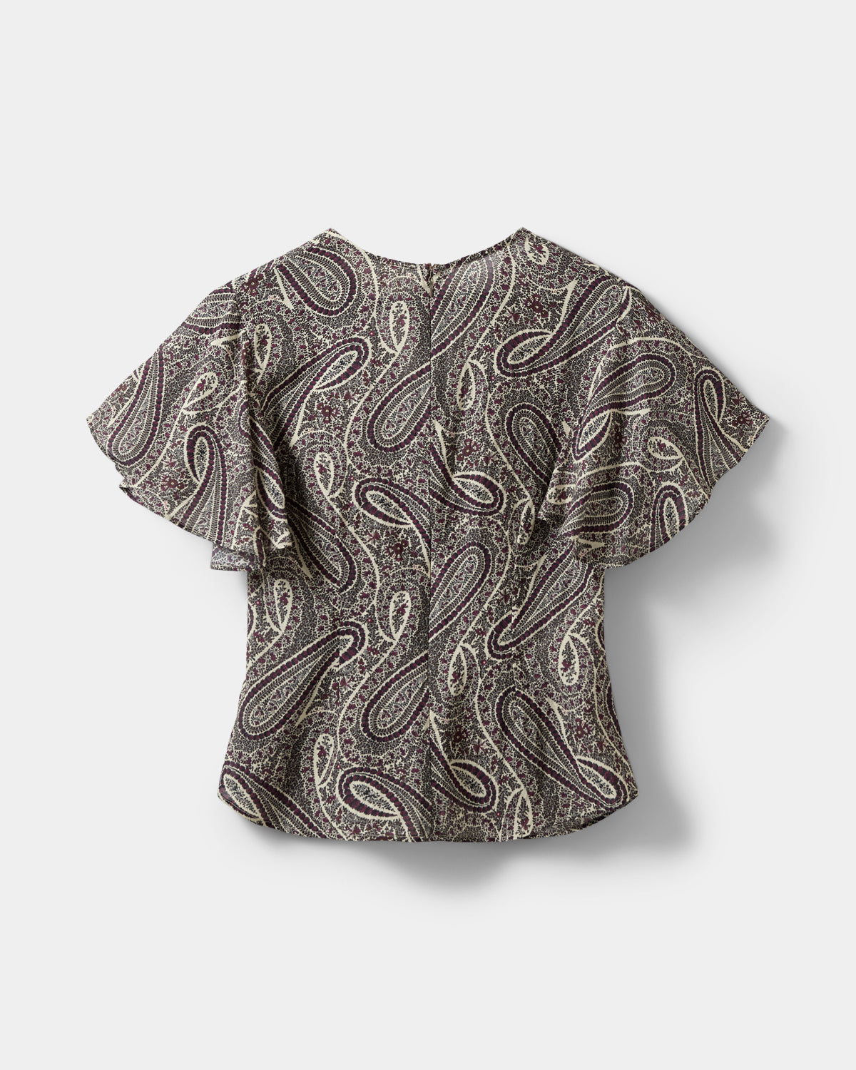 Sofie Schnoor WOMEN LEELASW PRINTED BLOUSE Blouse 4170 Bordeaux mix Paisley