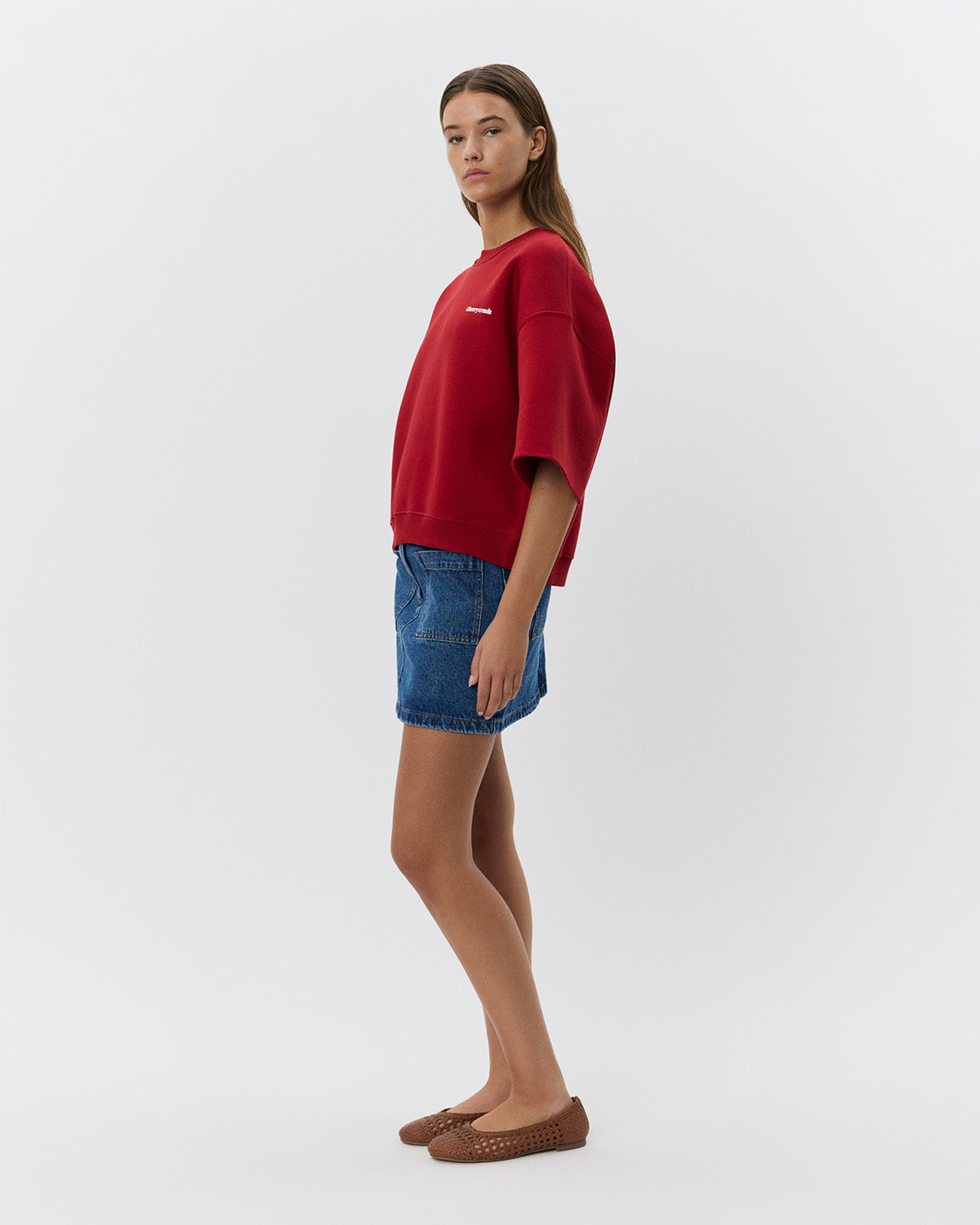 Sofie Schnoor WOMEN LEONASW SKIRT Skirt 5002 Denim blue