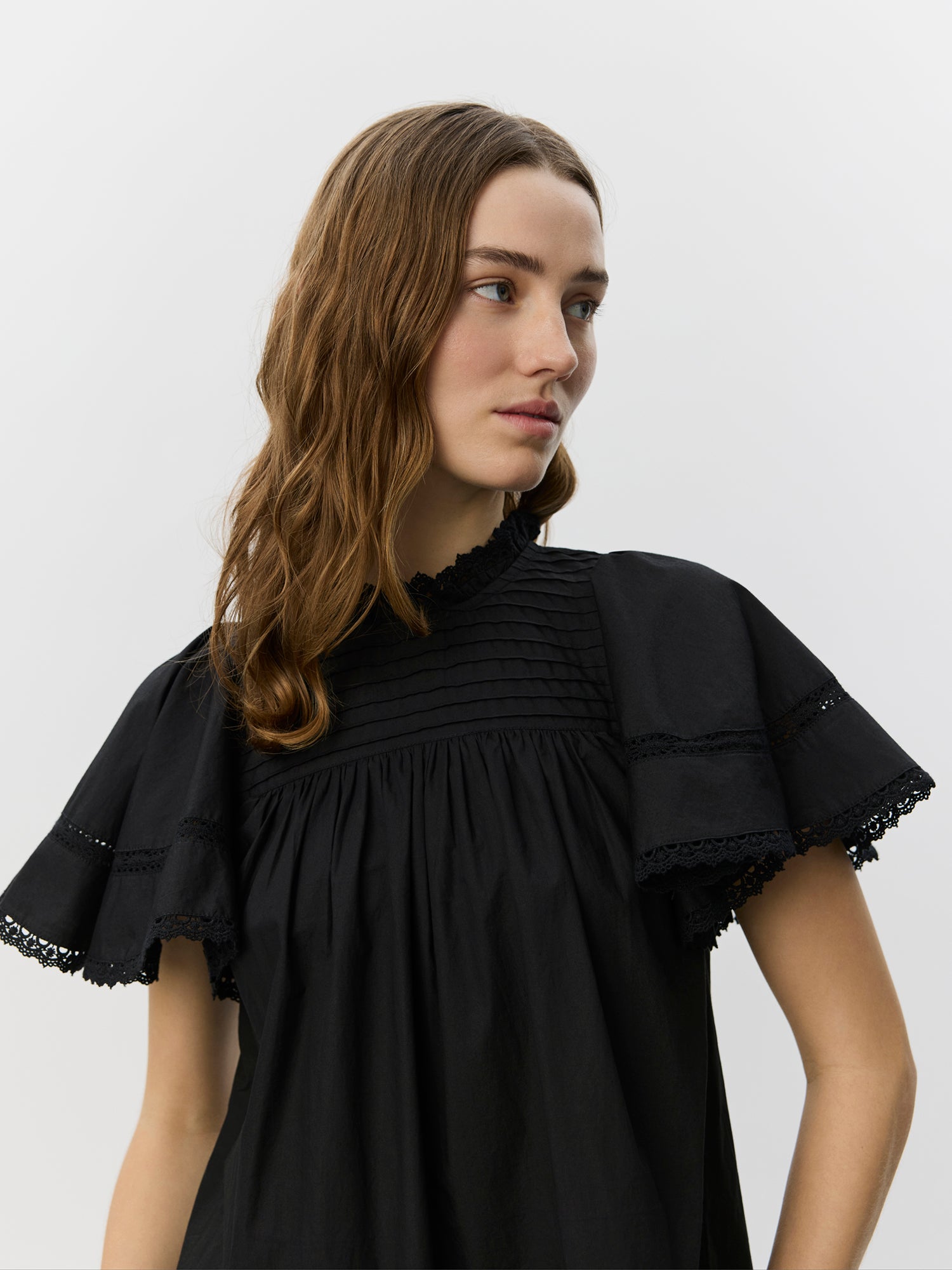 Sofie Schnoor WOMEN LILOUSW LIGHT COTTON TOP Top 1000 Black