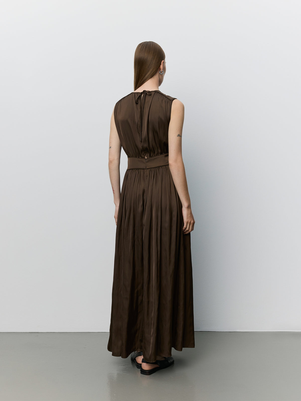 Sofie Schnoor WOMEN LINSW MAXI DRESS Dress 7162 Intense Brown