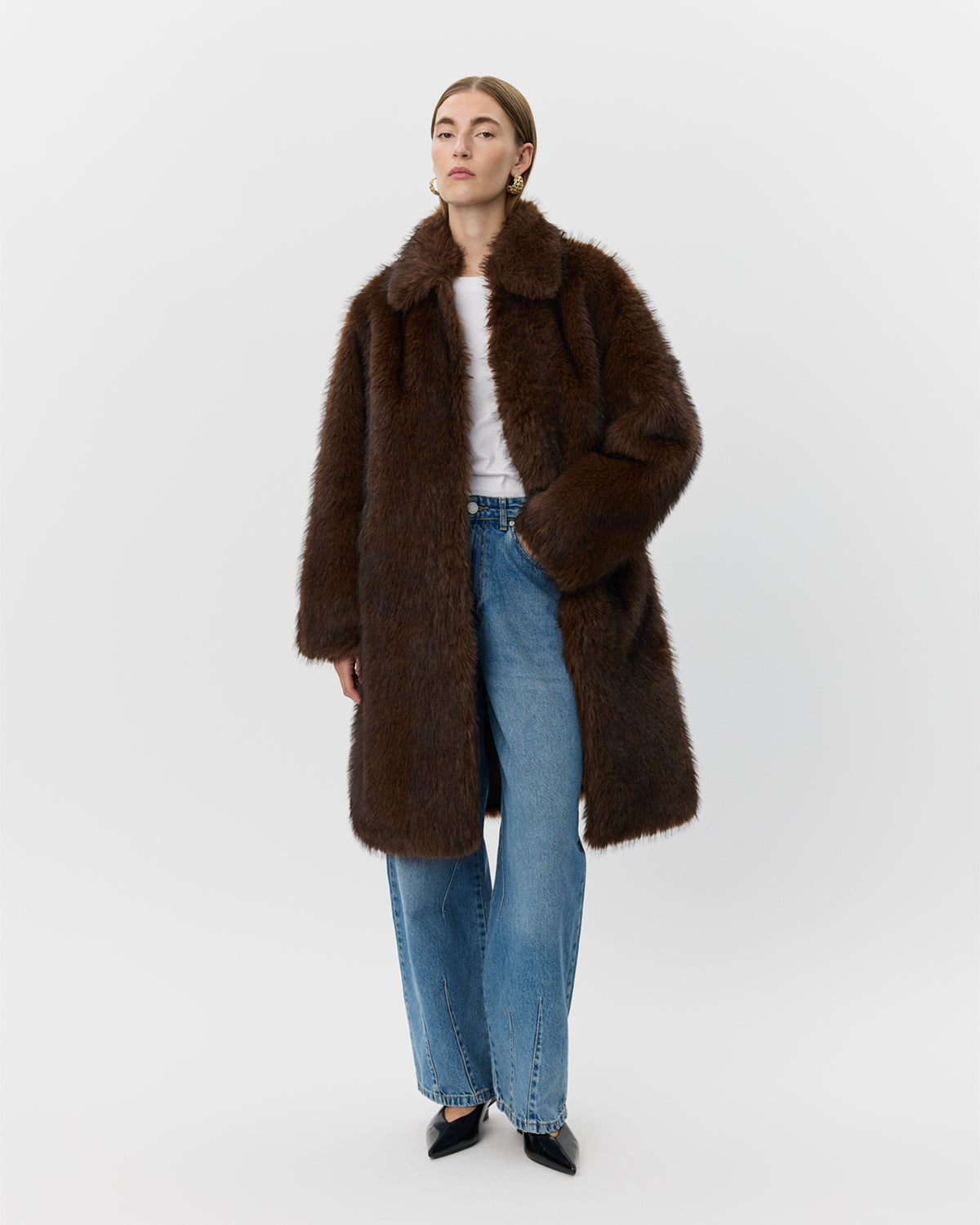 Sofie Schnoor WOMEN LIZZASW COAT Coat 7052 Brown