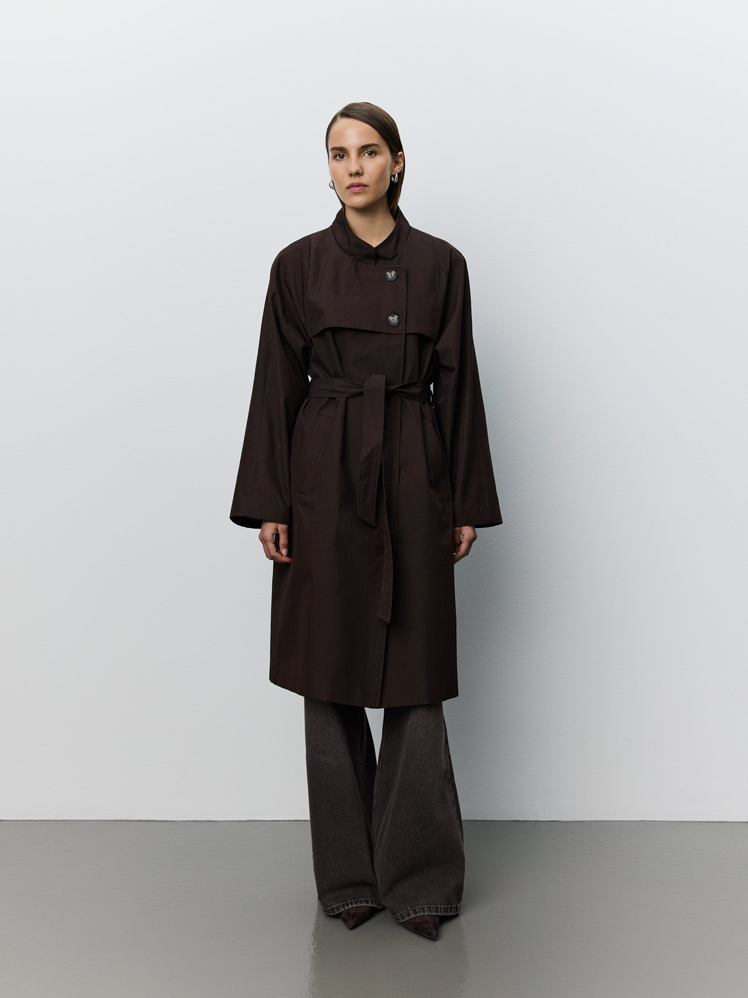 Sofie Schnoor WOMEN LIZZYSW COAT Coat 7025 Dark brown