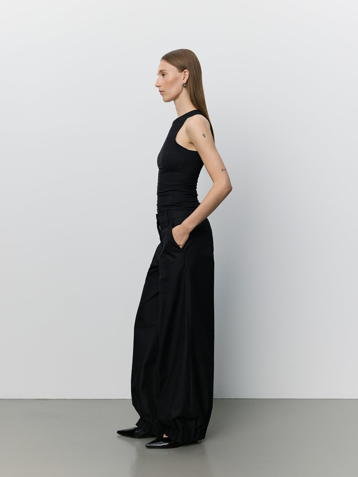 Sofie Schnoor WOMEN LOUANASW PLEATED TROUSERS Trousers 1000 Black