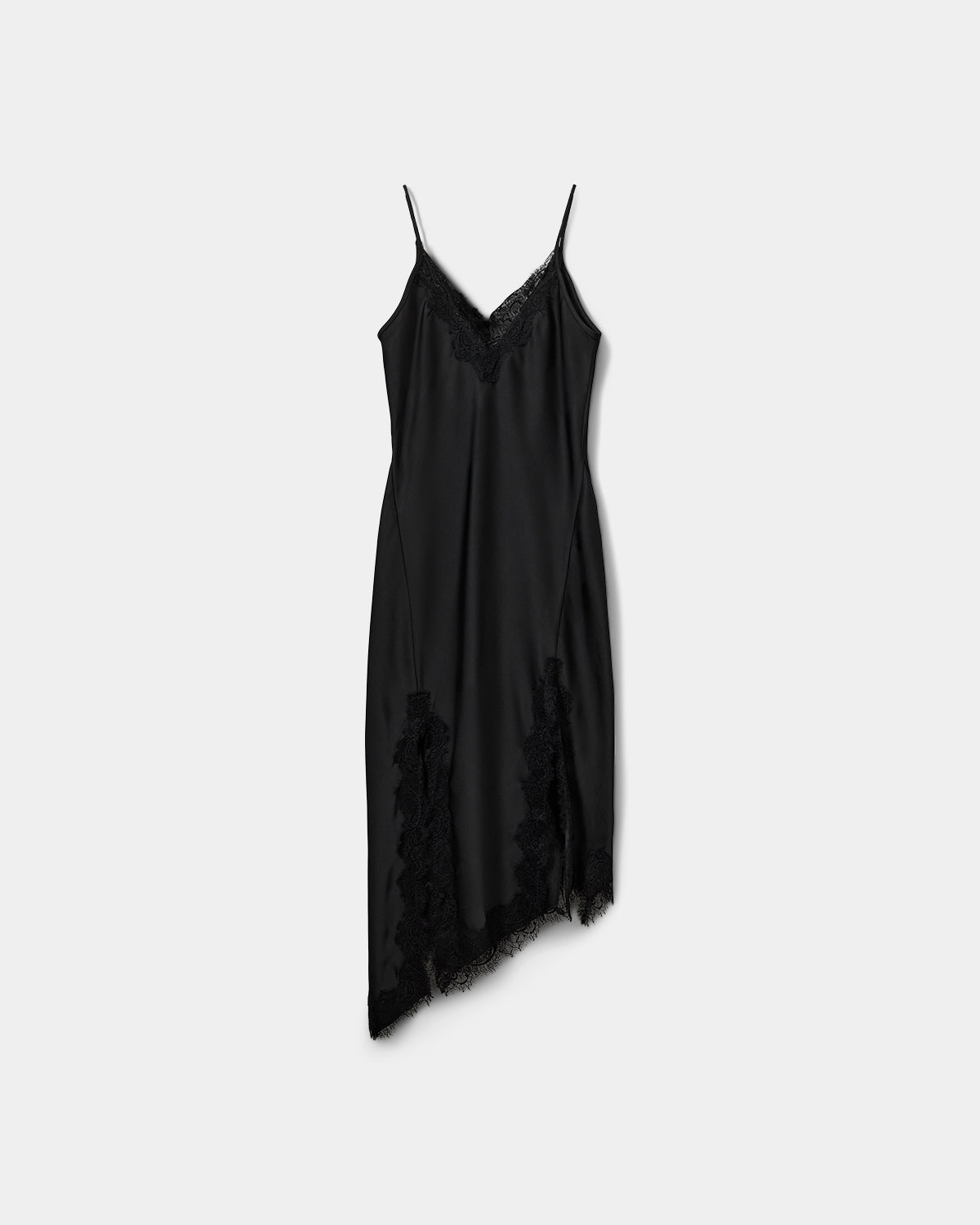 Sofie Schnoor WOMEN LOUNELLESW SATIN LACE DRESS Dress 1000 Black