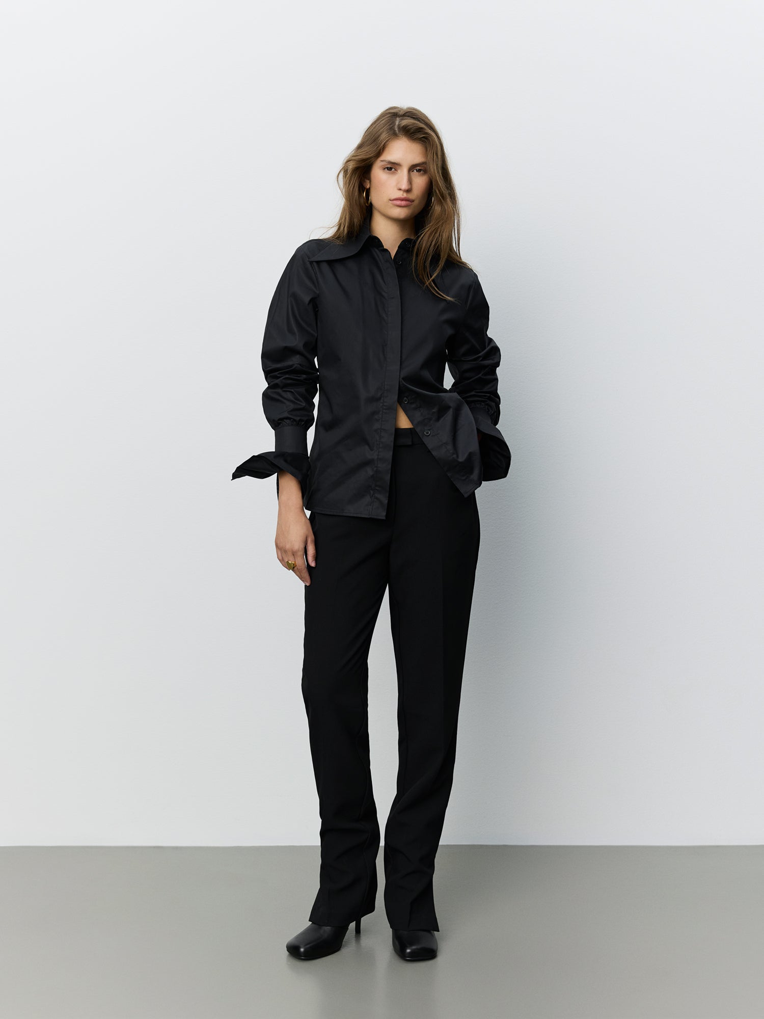 Sofie Schnoor WOMEN LUMINASW SLIM FIT TROUSERS Trousers 1000 Black