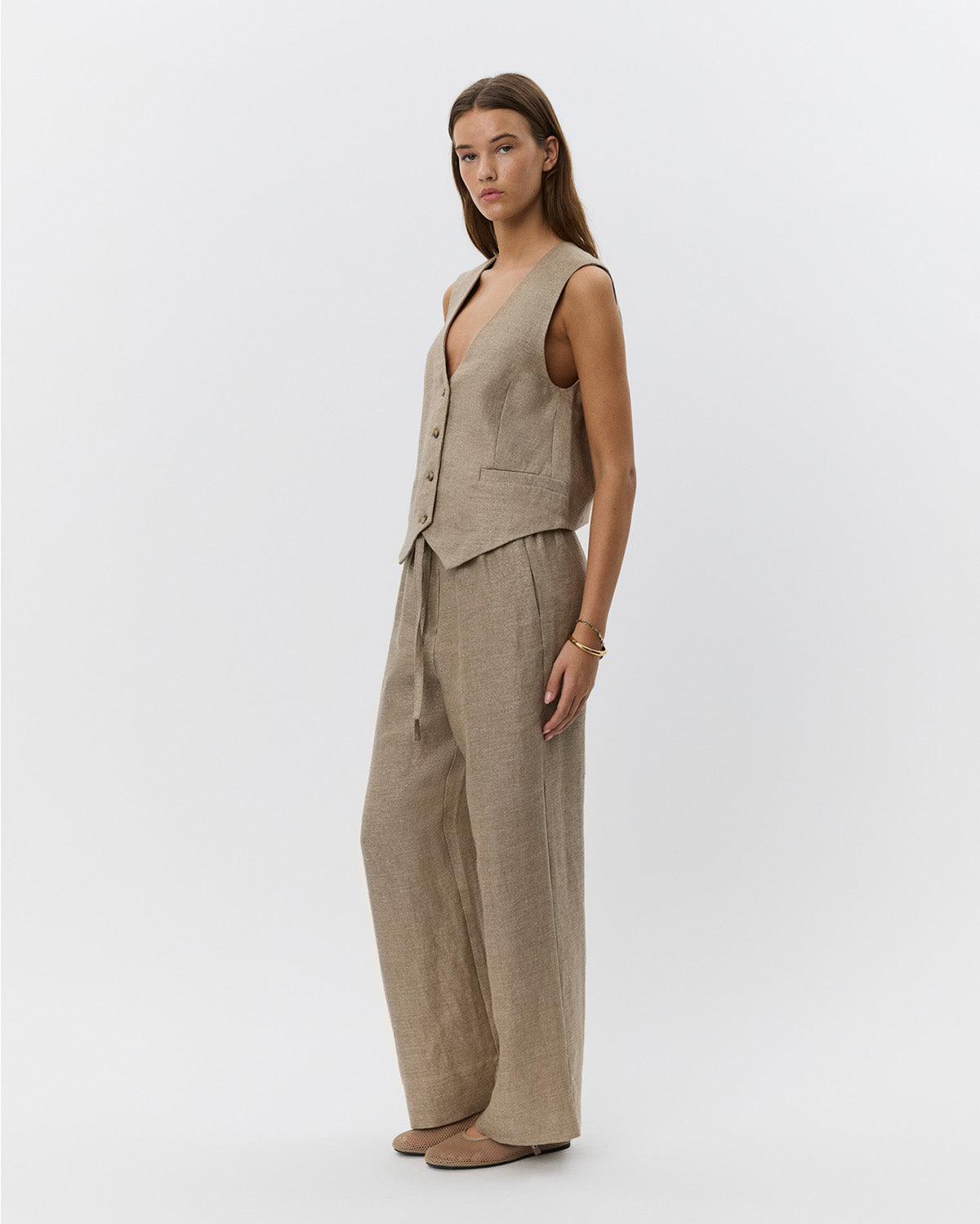 Sofie Schnoor WOMEN LUNETSW TROUSERS Trousers 7055 Light brown
