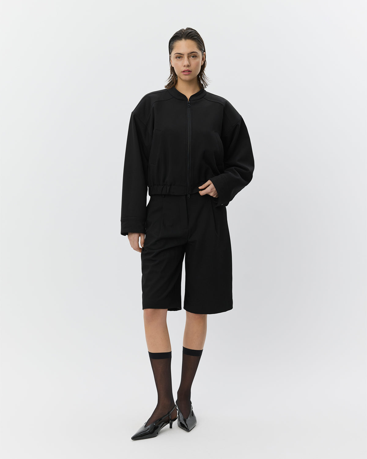 Sofie Schnoor WOMEN LUZYSW SHORT BOMBER JACKET Jacket 1000 Black