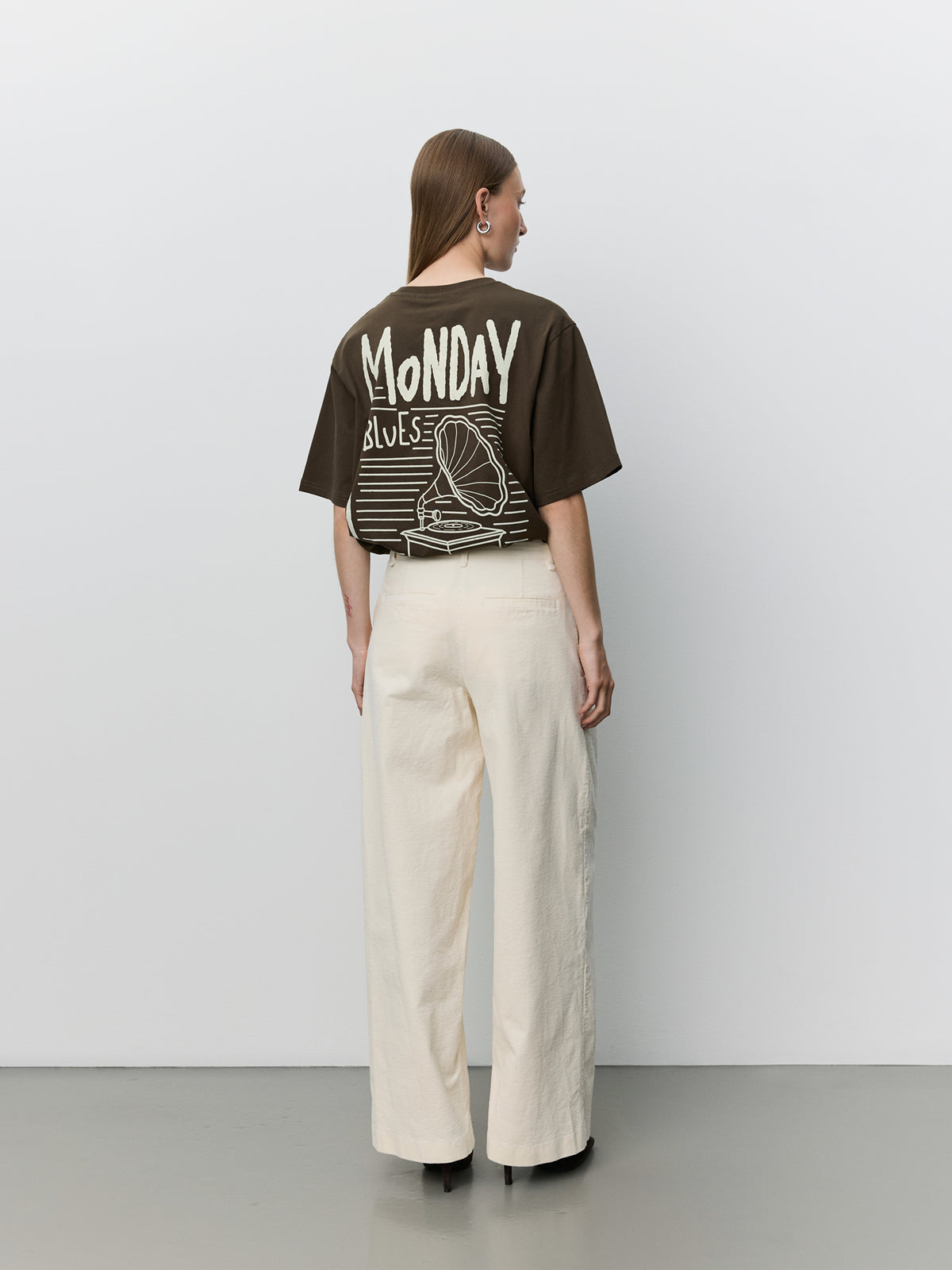 Sofie Schnoor WOMEN MAESW OVERSIZED T-SHIRT T-shirt 7162 Intense Brown