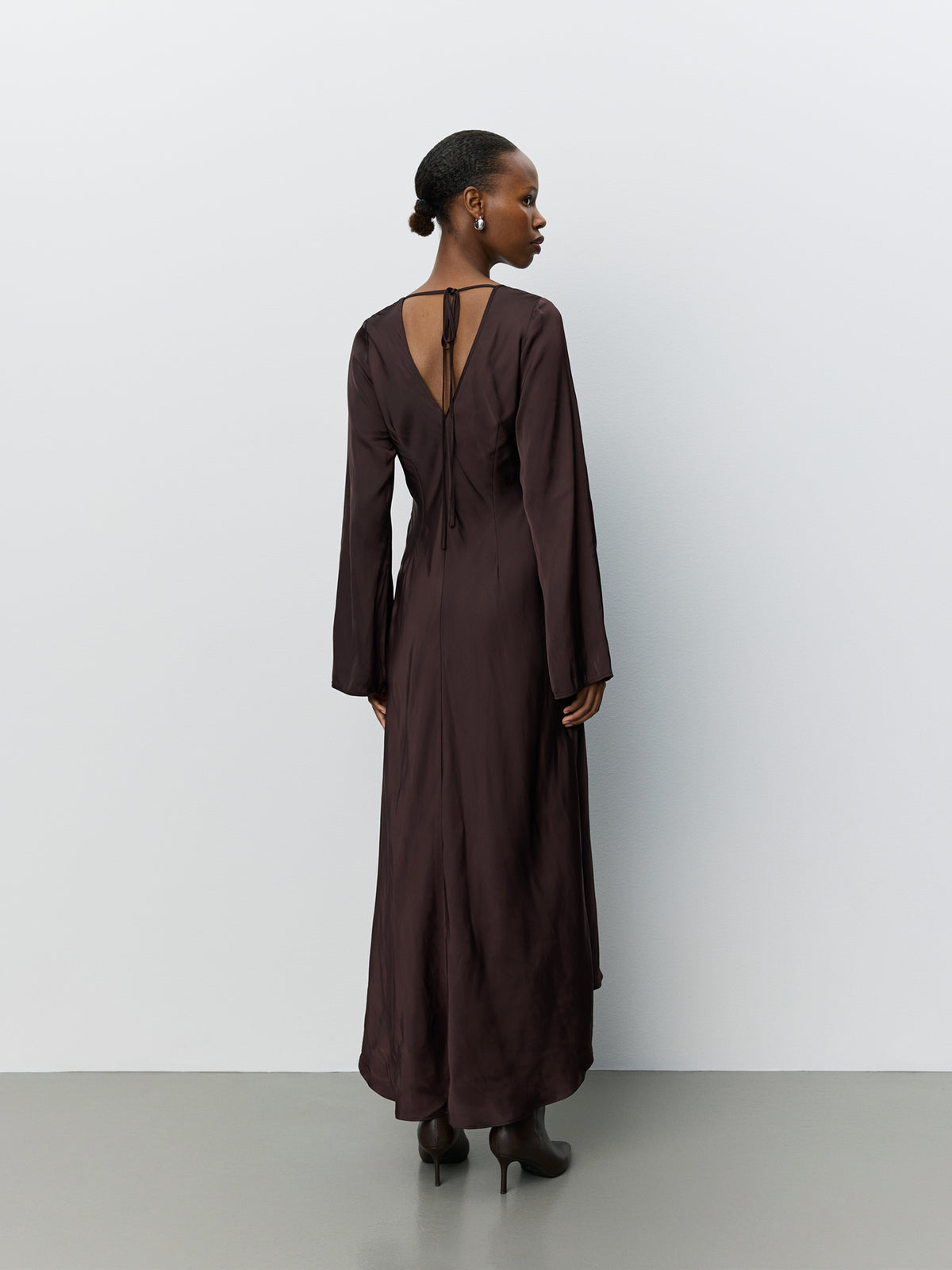 Sofie Schnoor WOMEN MALYSW V-NECK DRESS Dress 7168 Dark Plum