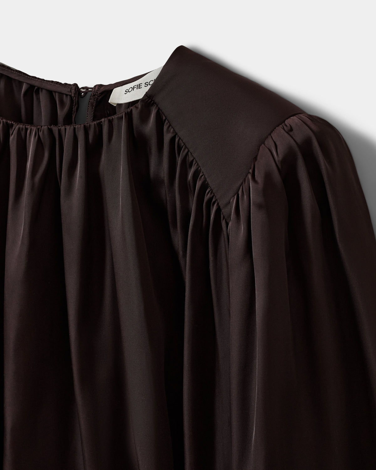 Sofie Schnoor WOMEN MARTHEASW BALLOON BLOUSE Blouse 7168 Dark Plum