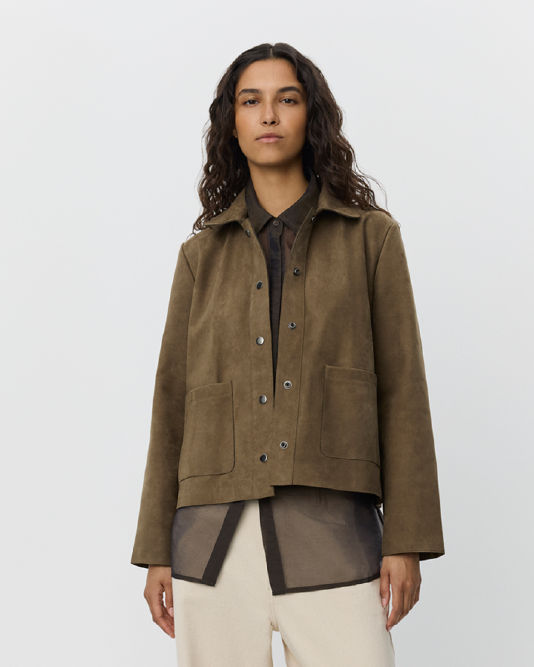Sofie Schnoor WOMEN MARTINASW JACKET Jacket 3039 Army green