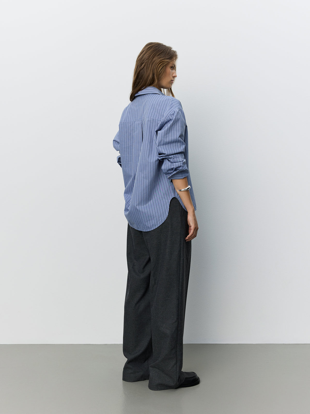 Sofie Schnoor WOMEN MASHASW STRIPED SHIRT Shirt 5080 Dusty blue