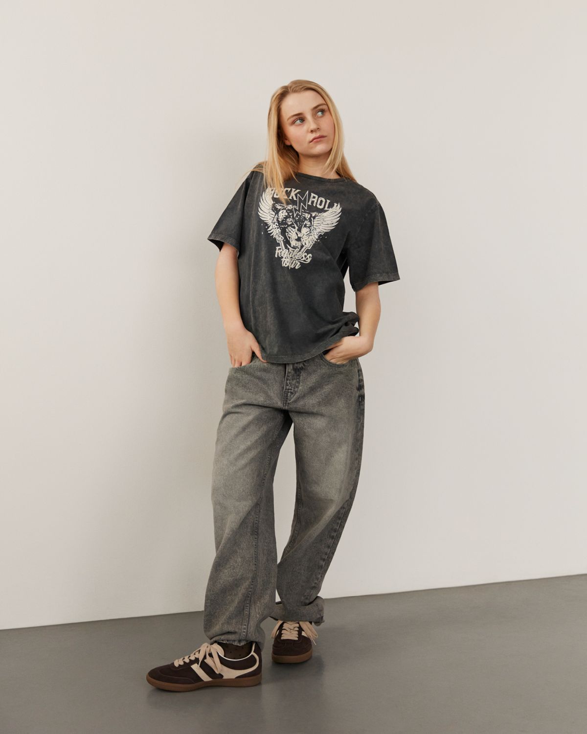Sofie Schnoor YOUNG MELIKASY TROUSERS Trousers 8006 Grey