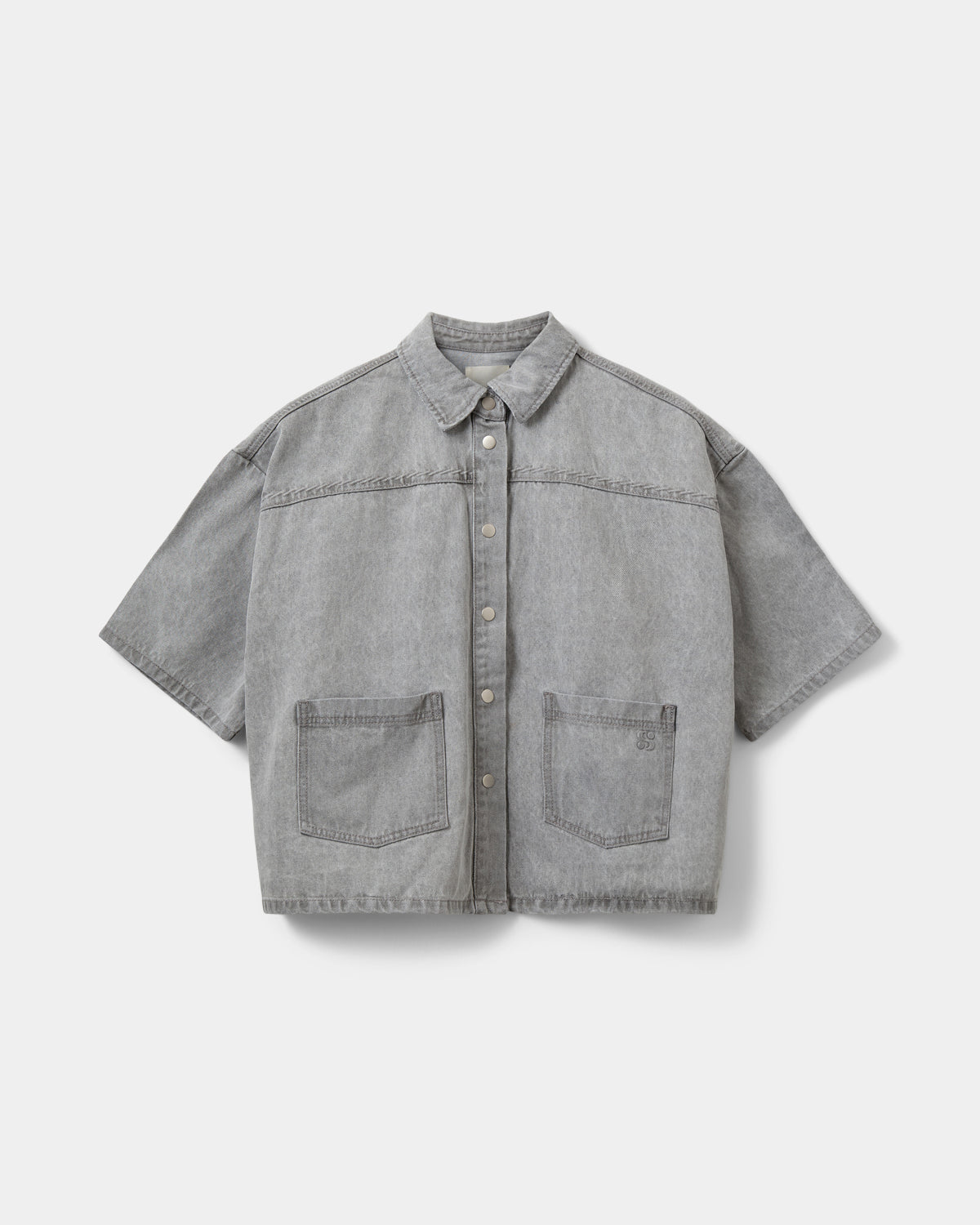 Sofie Schnoor WOMEN MELISSASW DENIM LOOSE FIT OVERSHIRT Jacket 8052 Stone Grey