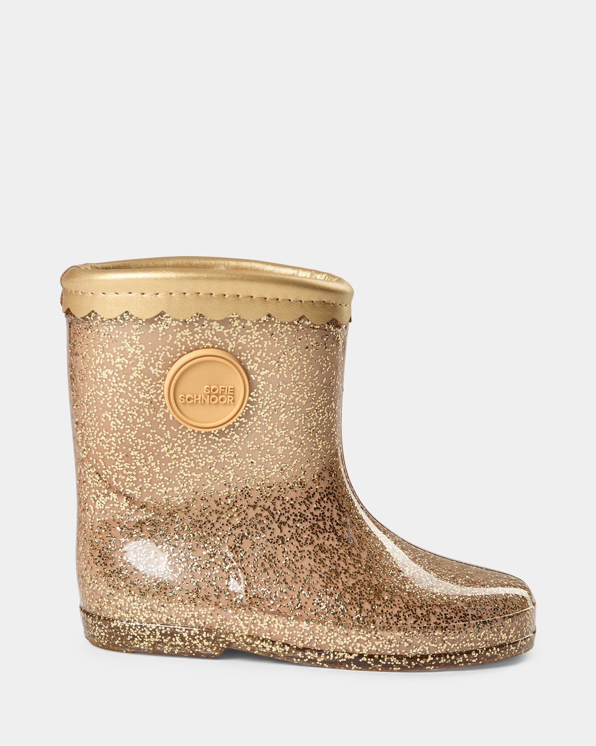 Sofie Schnoor KIDS MELLYSK RUBBER BOOT W. LiINING Rubber Boot 4027 Champagne