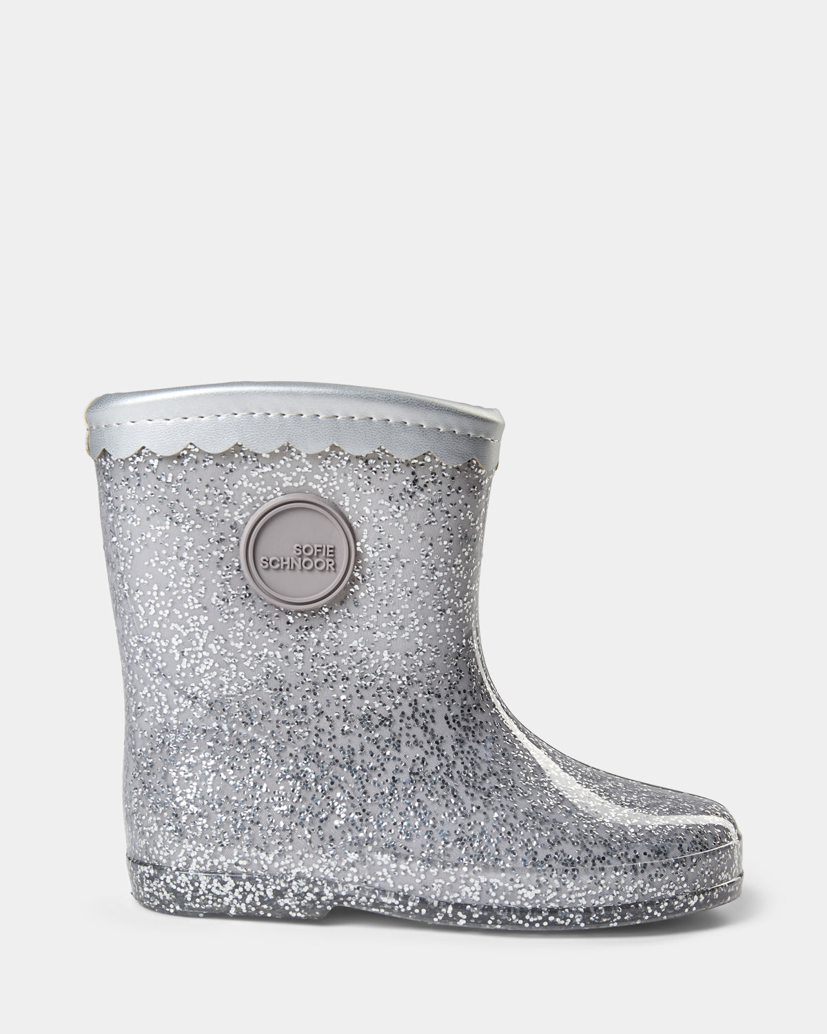 Sofie Schnoor KIDS MELLYSK RUBBER BOOT W. LiINING Rubber Boot 8005 Silver
