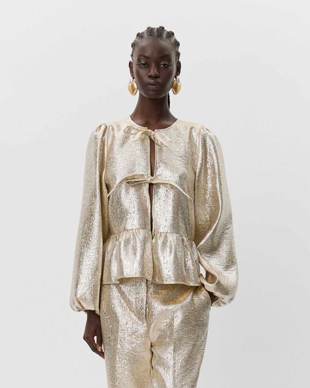 Sofie Schnoor WOMEN MELODYSW SHIRT Shirt 0135 Light Gold