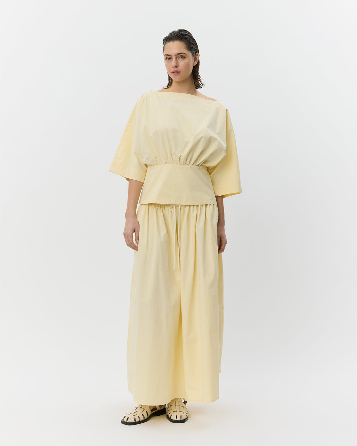 Sofie Schnoor WOMEN MIKKASW BOAT-NECK BLOUSE Blouse 2026 Light yellow