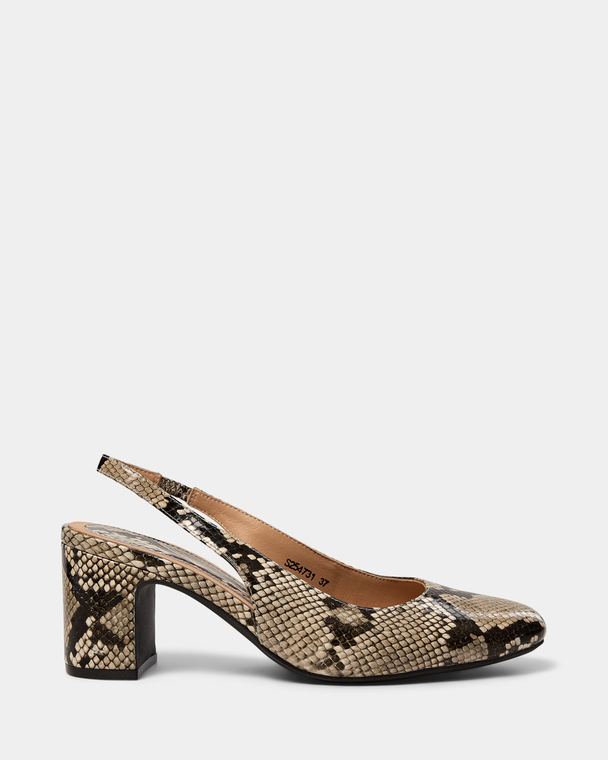 Sofie Schnoor WOMEN MINNESW SNAKE PUMP Mary Jane 9059 Brown snake